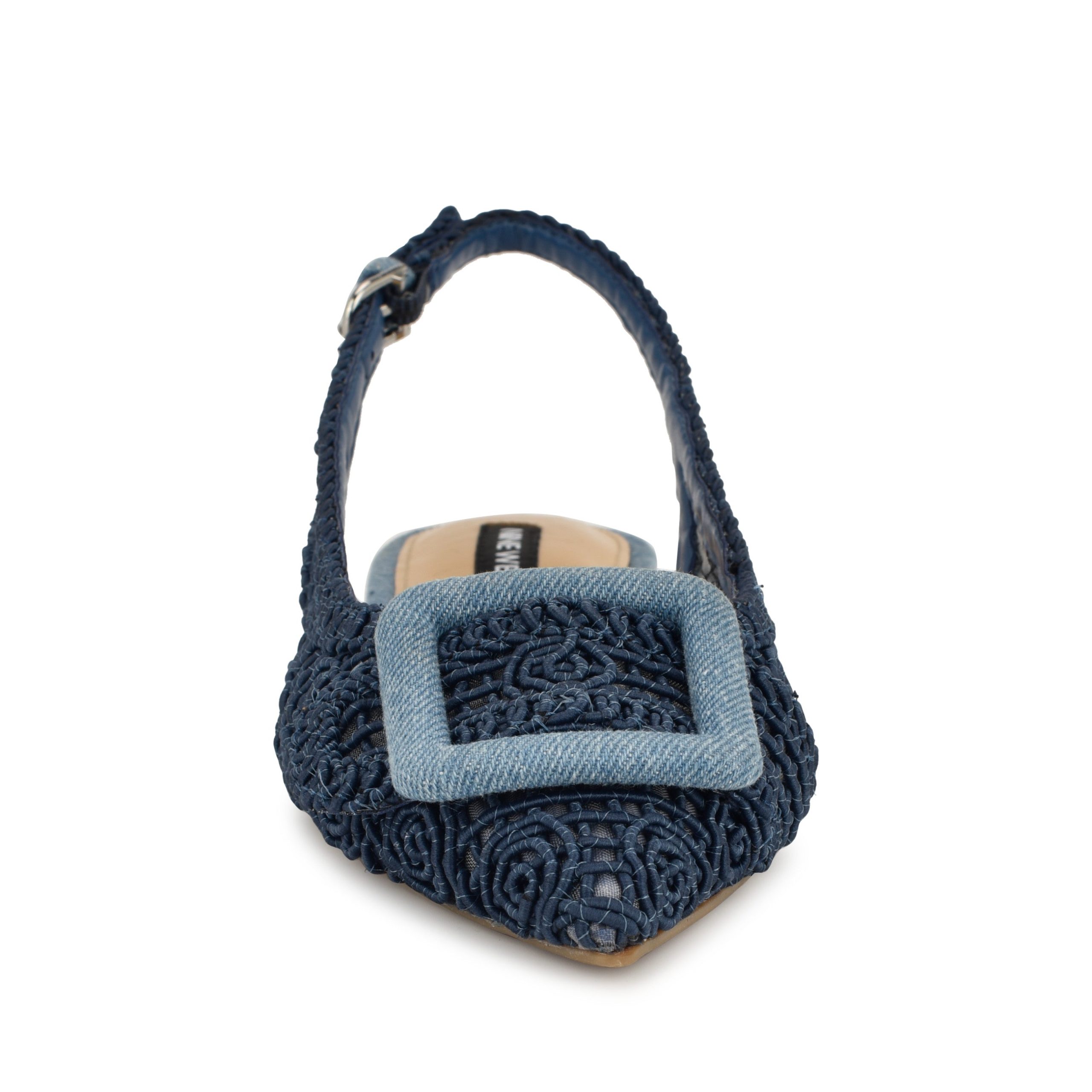 Jasser Woven Slingback Flats - Image 3