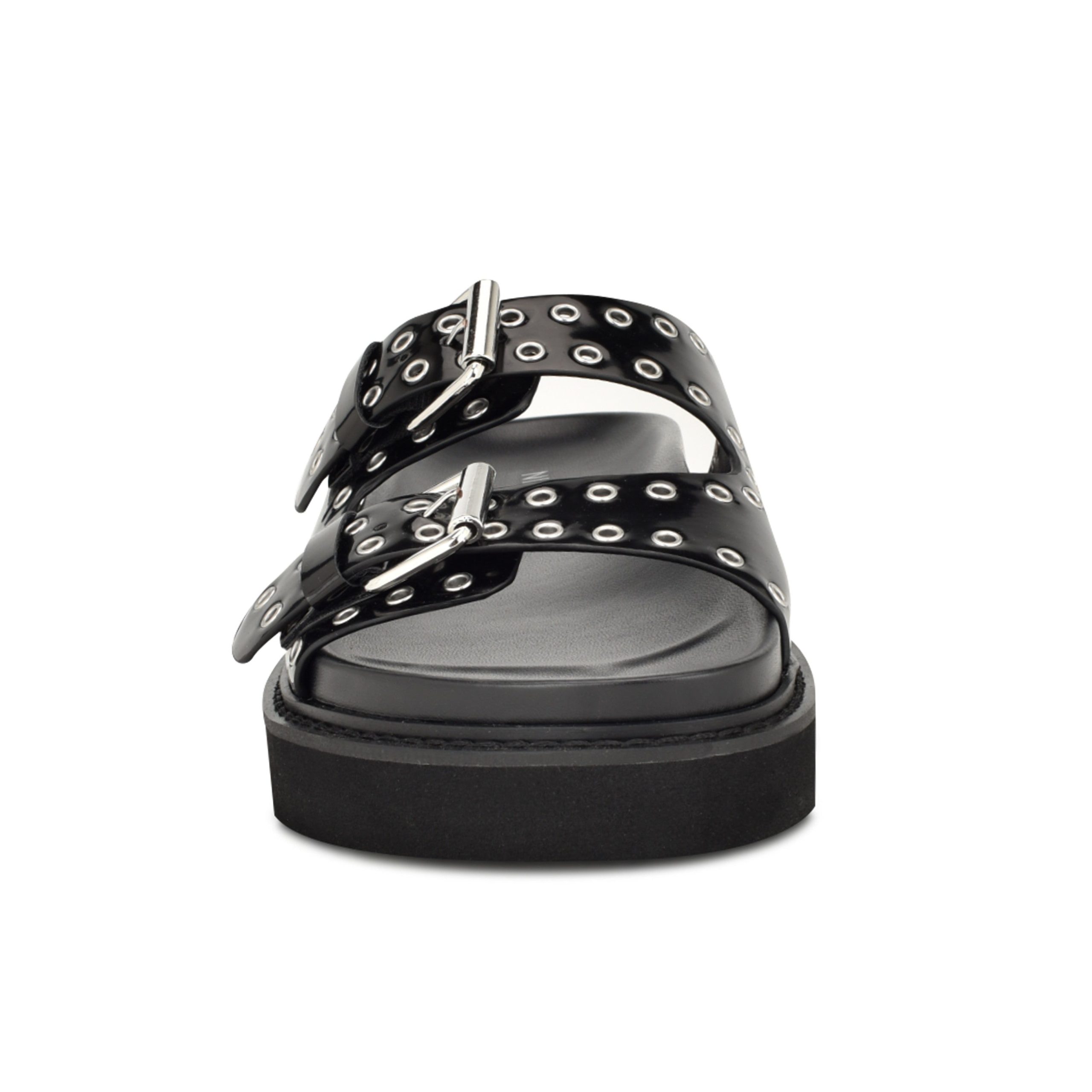 Eleny Buckle Slide Sandals - Image 3