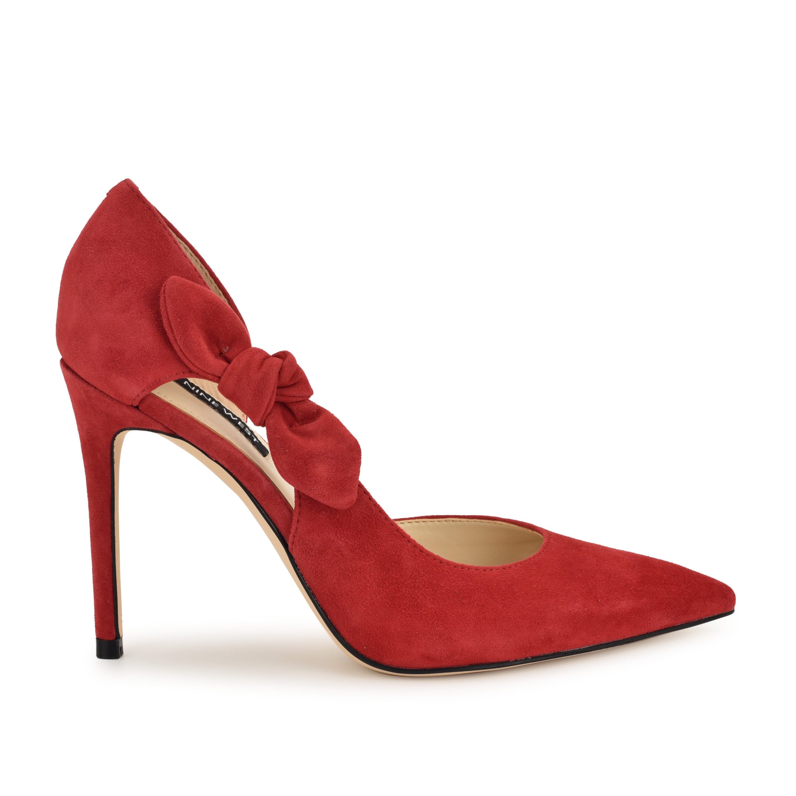 Fhalon Bow d'Orsay Pointy Toe Pumps