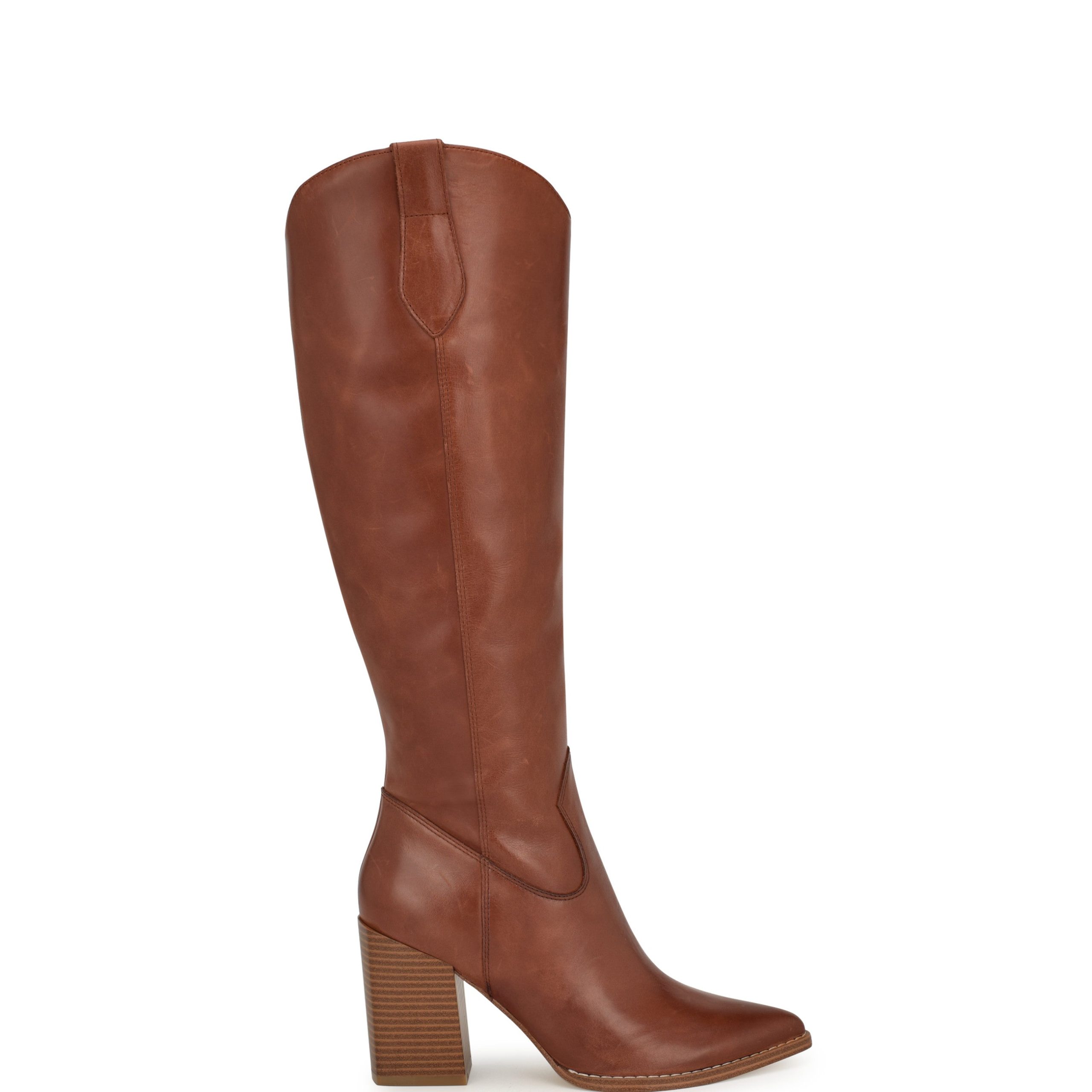 Bromwel Block Heel Leather Boots