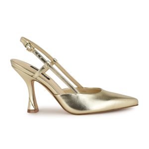 Vassa Pointy Toe Slingbacks