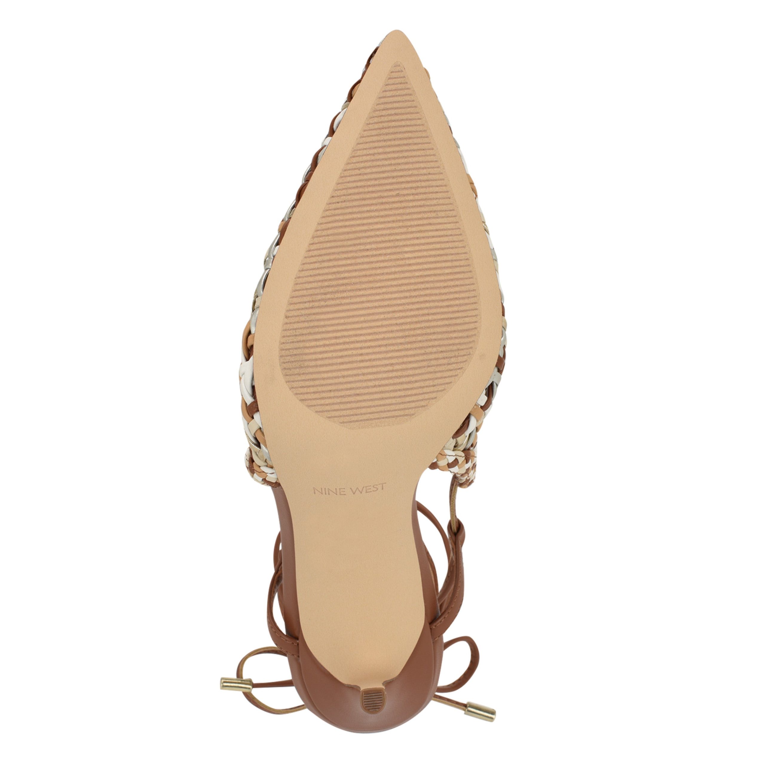 Fessla Woven Ankle Wrap Pumps - Image 5