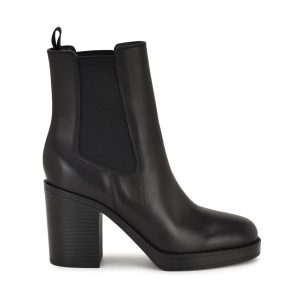 Hollin Ankle Leather Booties