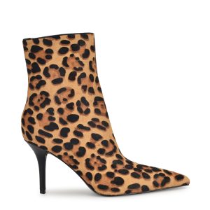 Ohmy Dress Ankle Leather Booties