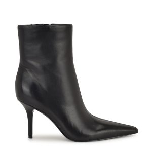 Ohmy Dress Ankle Leather Booties