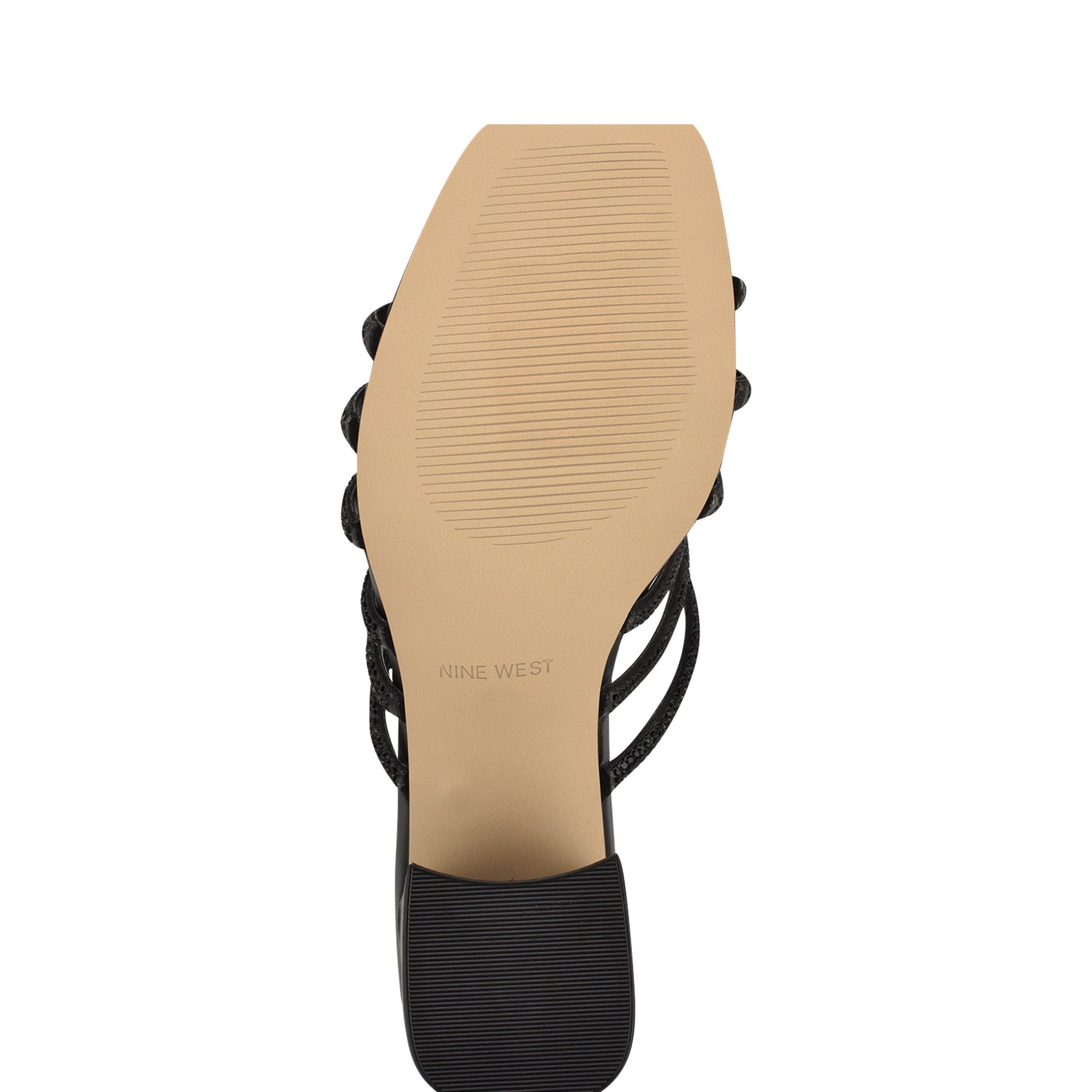 Grassa Block Heel Embellished Sandals - Image 5