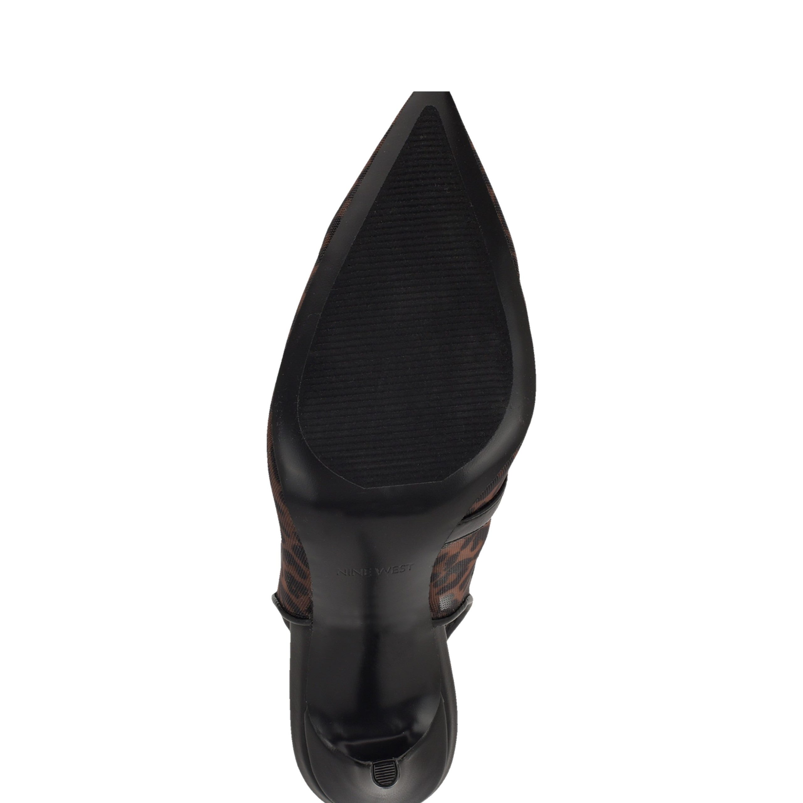 Feather Pointy Toe Slingback Pumps - Image 5