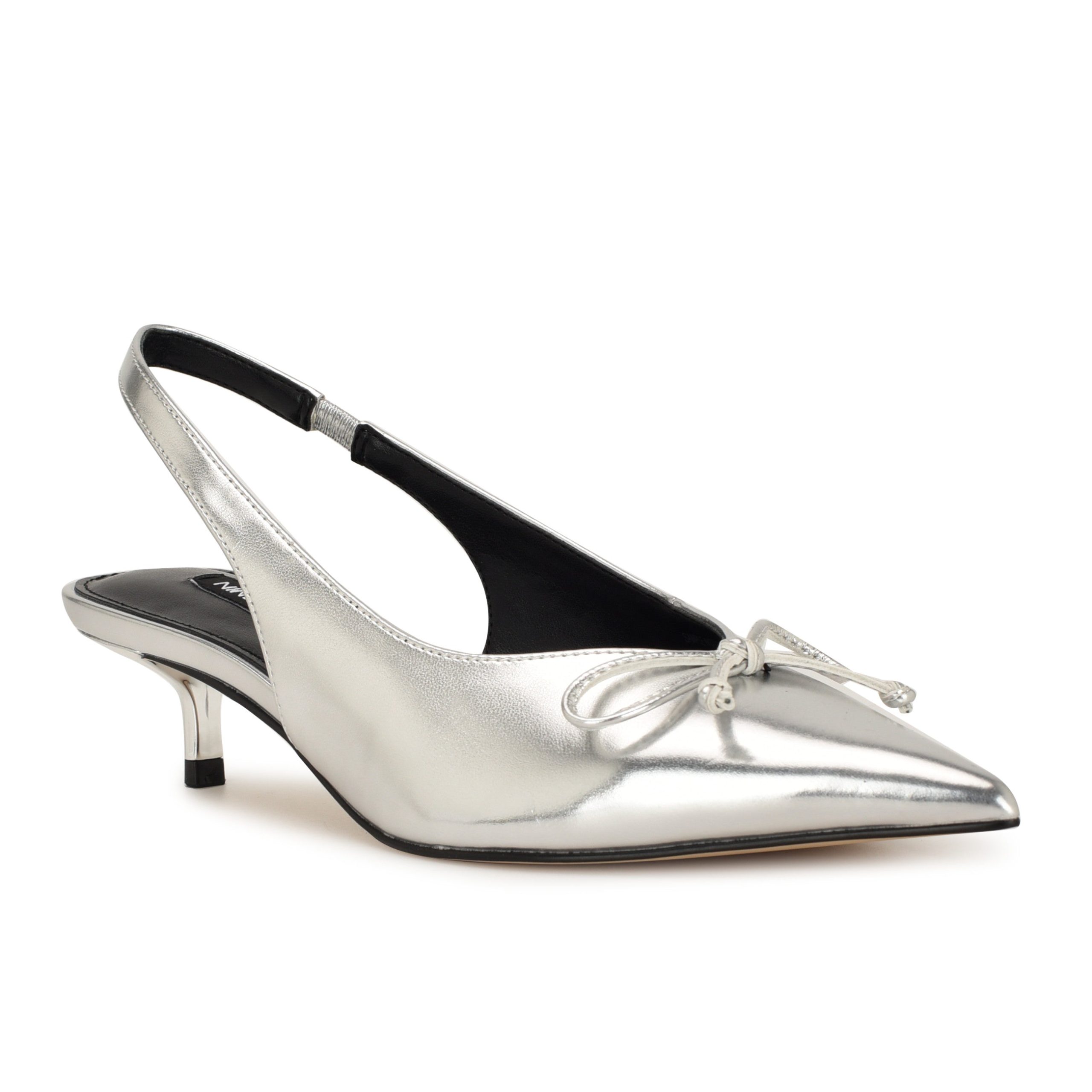 Evaa Kitten Heel Slingback Pumps - Image 2