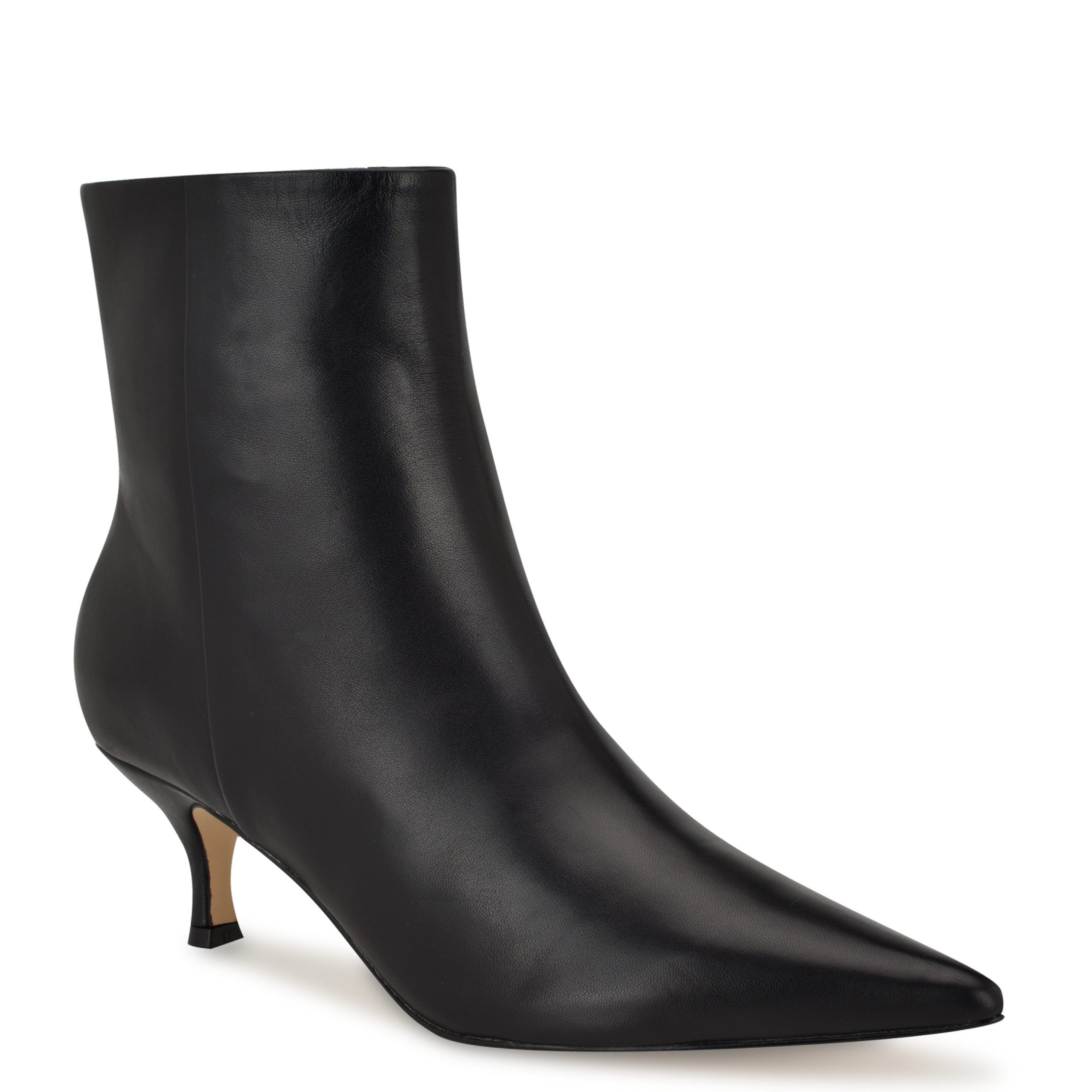 Symba Dress Ankle Leather Booties - Image 2