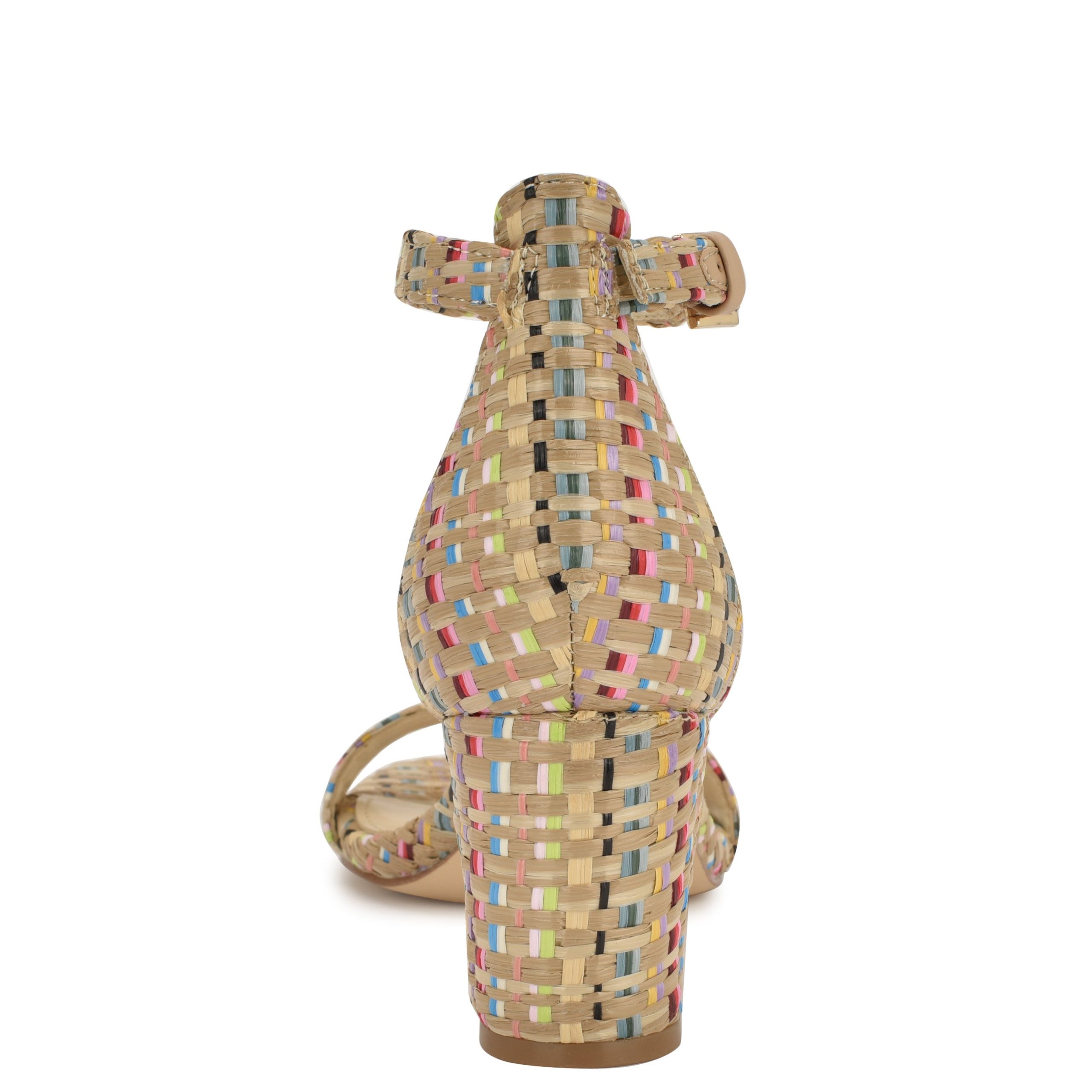 Pruce Ankle Strap Block Heel Sandals - Image 4