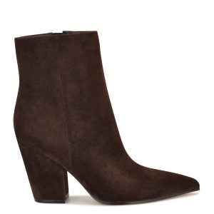 Ariza Ankle Leather Booties