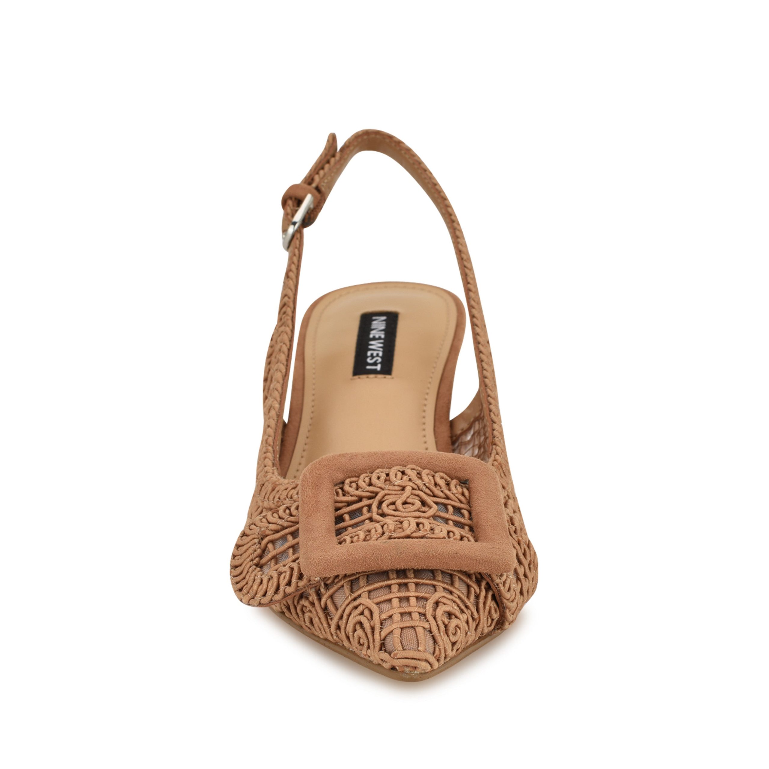 Nolla Woven Slingback Pumps - Image 3