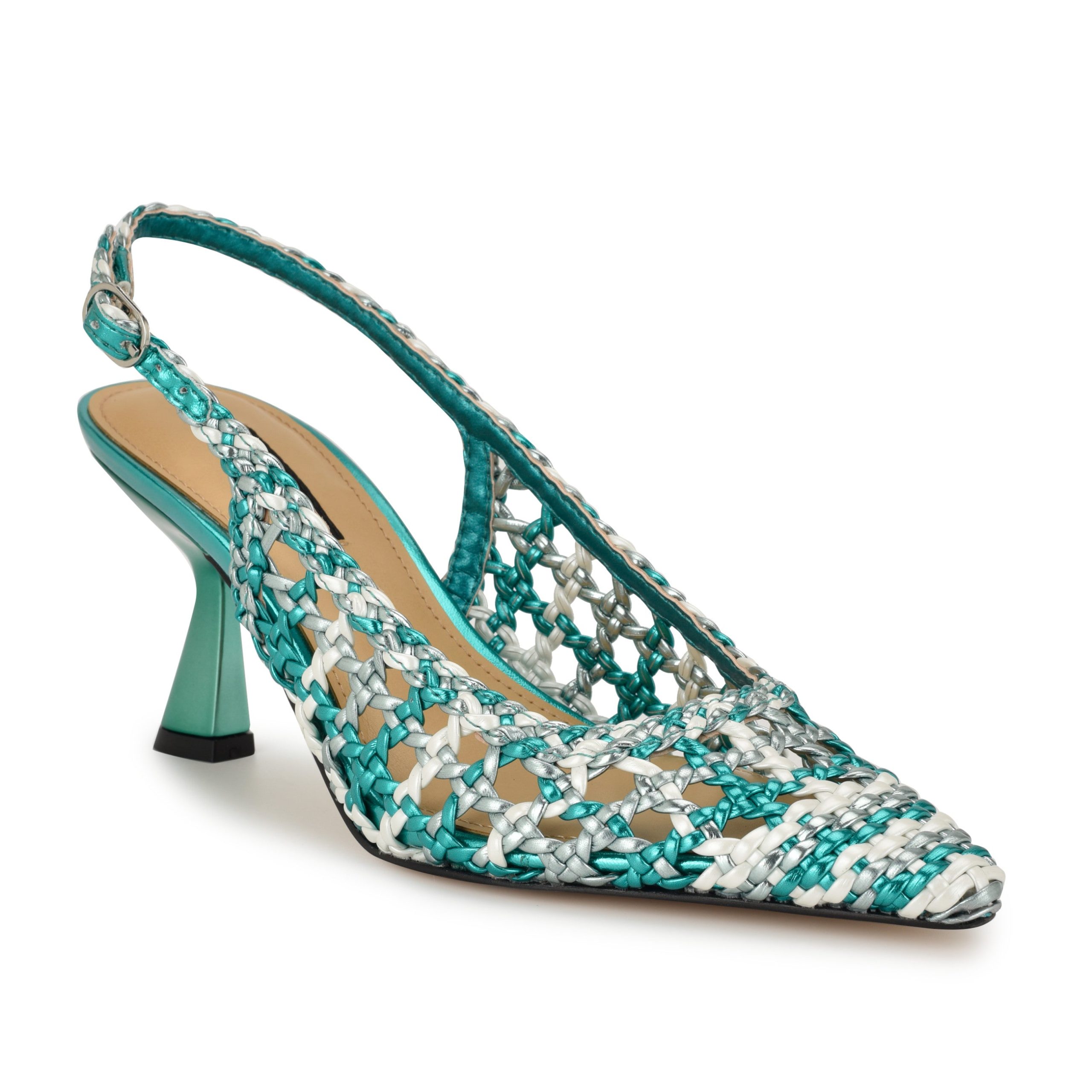 Madalene Woven Slingbacks - Image 2