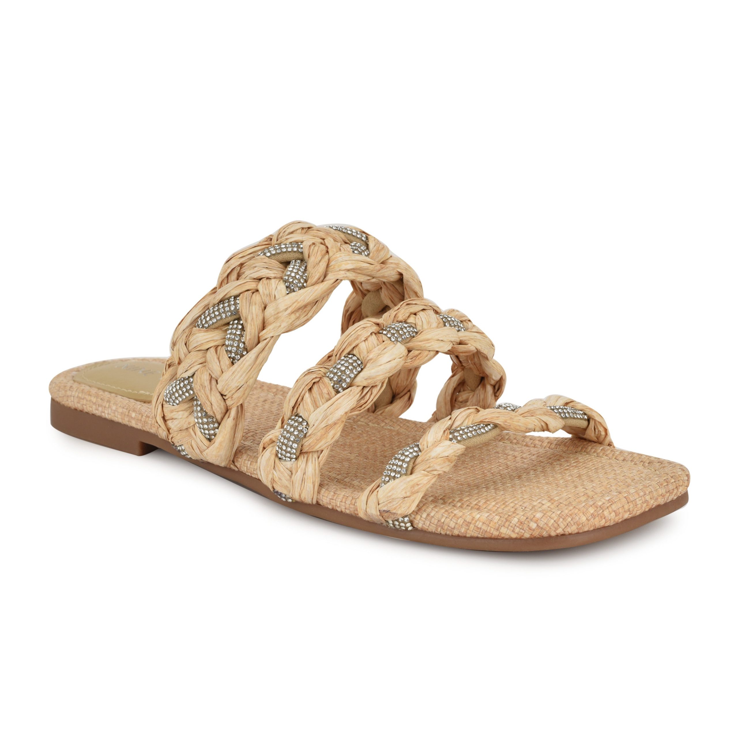 Qazz Flat Slide Sandals - Image 2