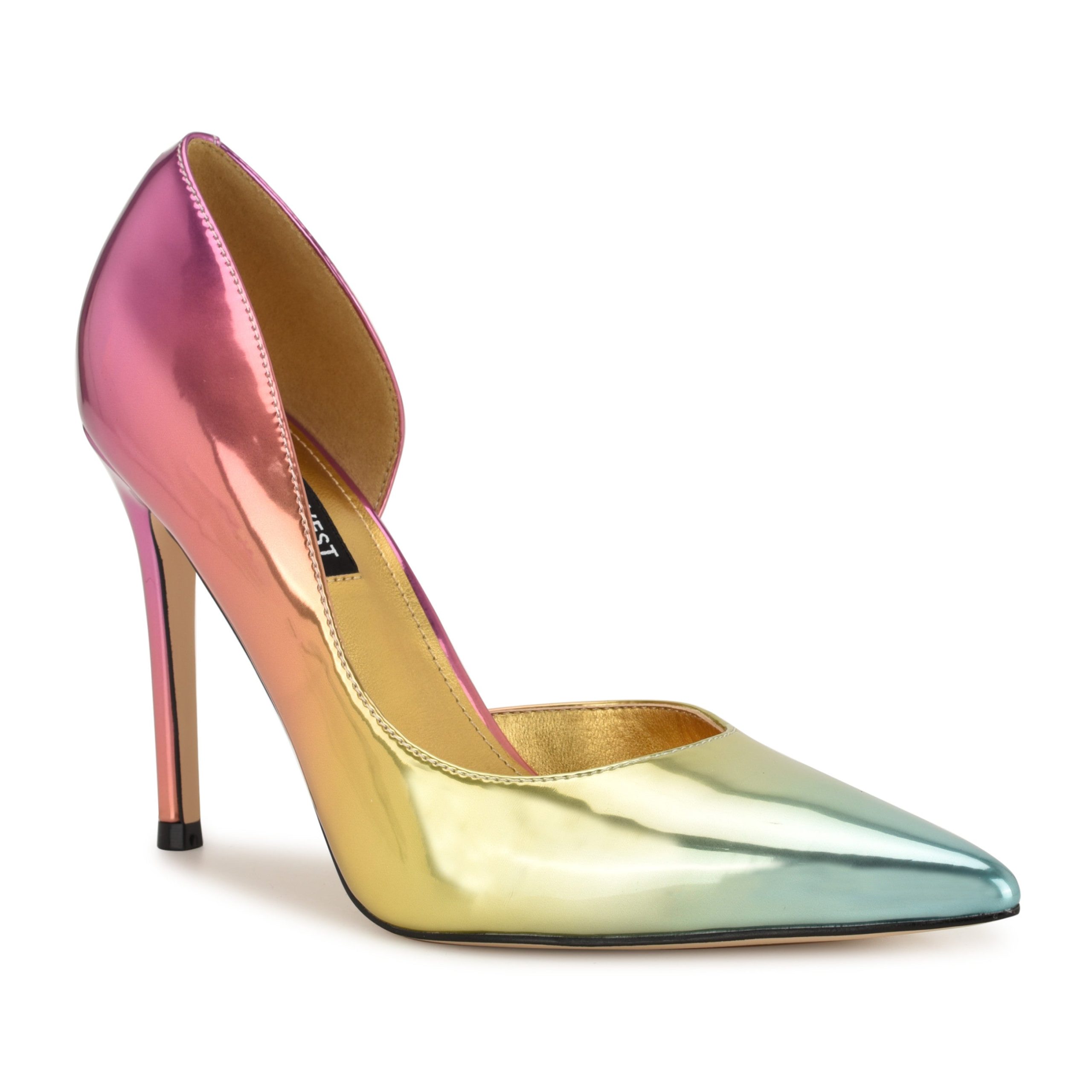 Folowe d'Orsay Pointy Toe Pumps - Image 2