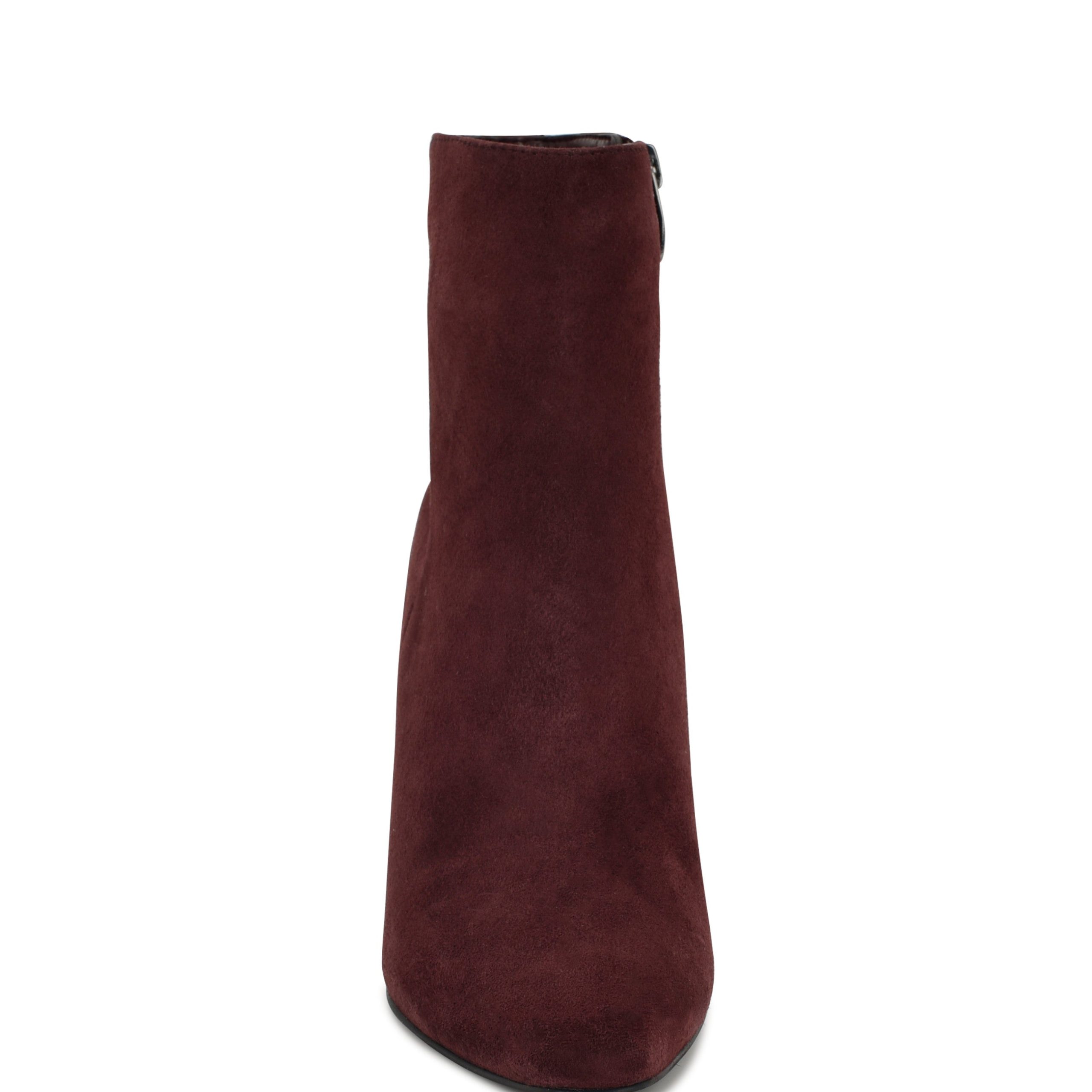 Reraye Block Heel Ankle Leather Booties - Image 3