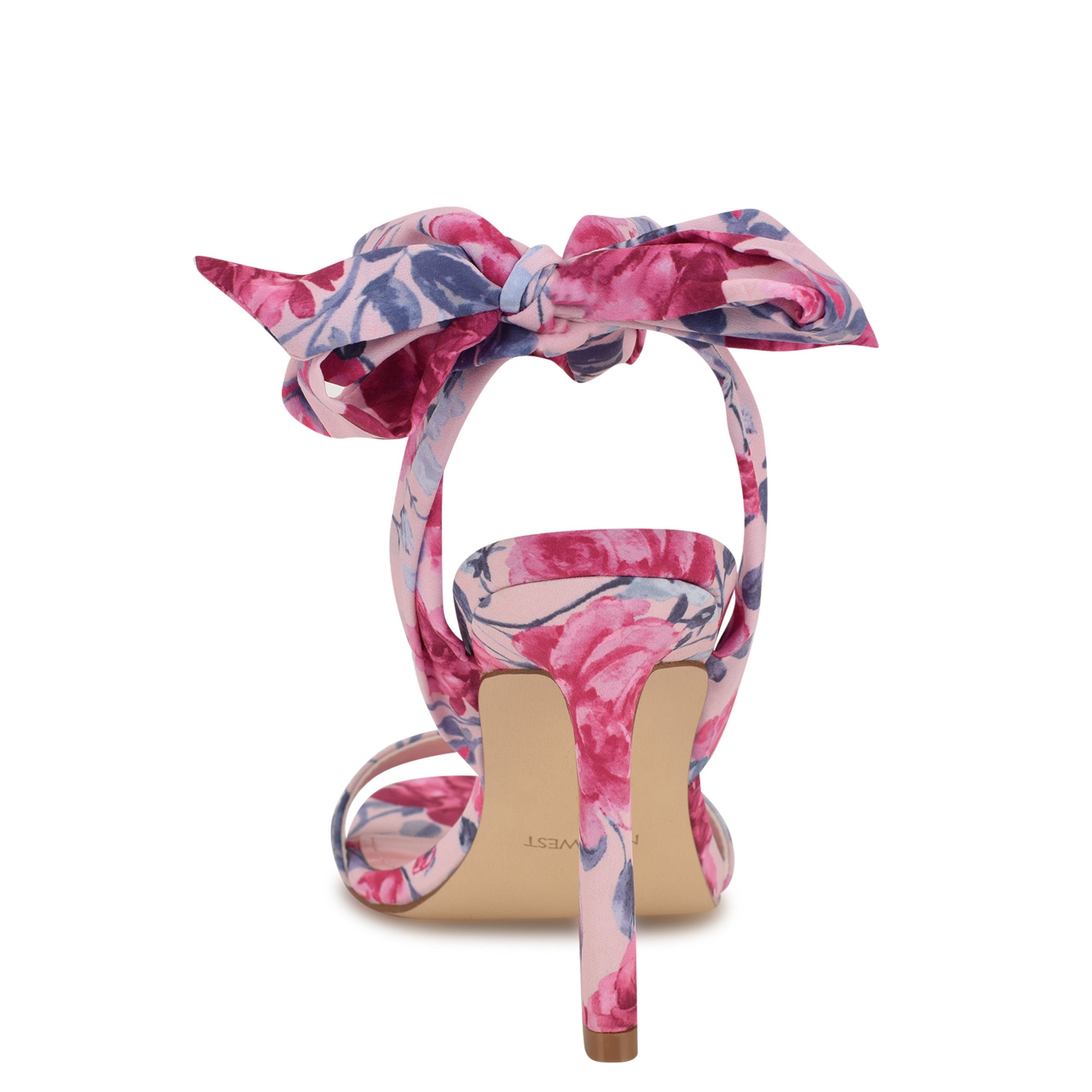 Kelsie Ankle Wrap Heeled Sandals - Image 4