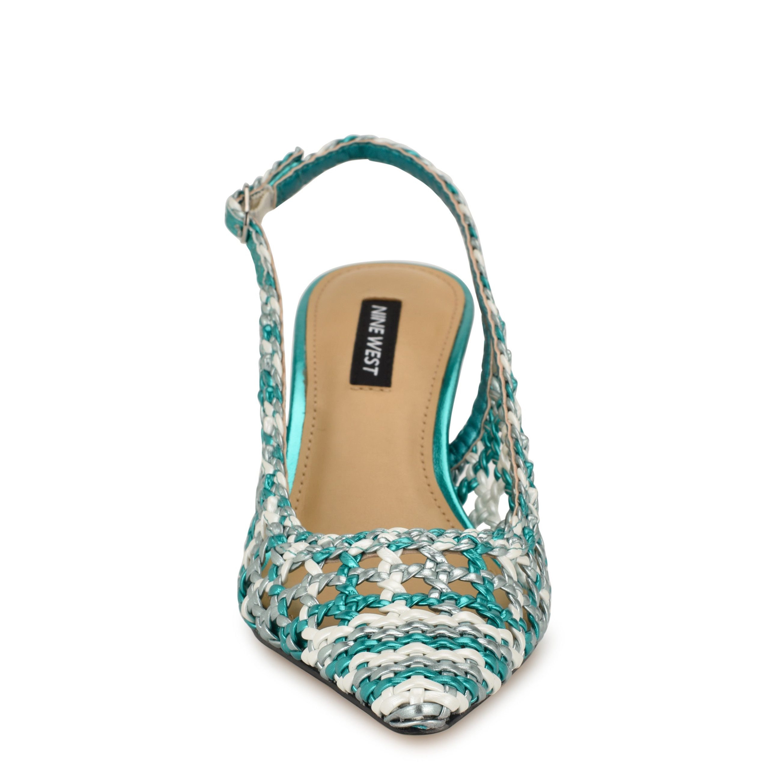 Madalene Woven Slingbacks - Image 3
