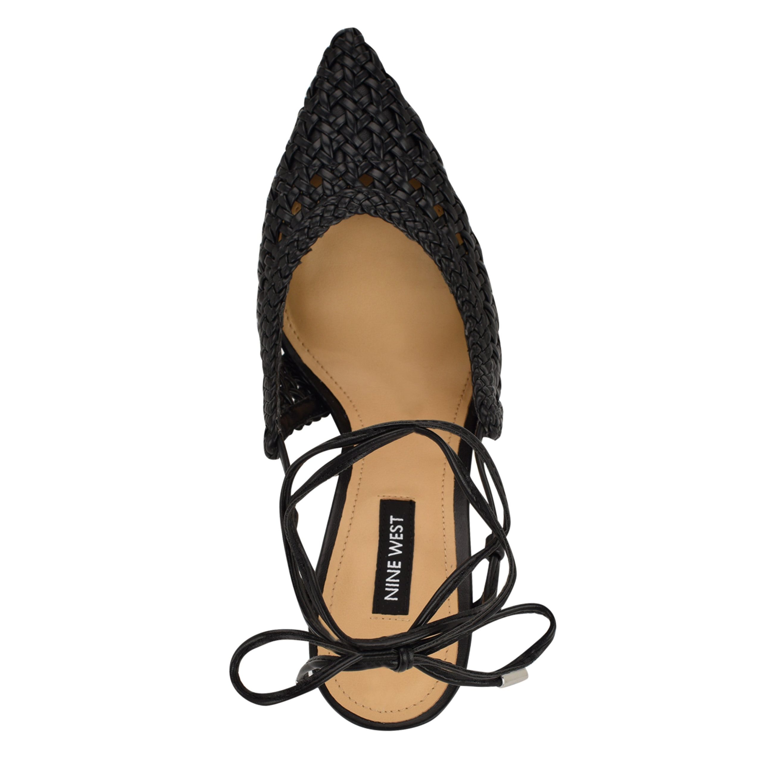 Fessla Woven Ankle Wrap Pumps - Image 6
