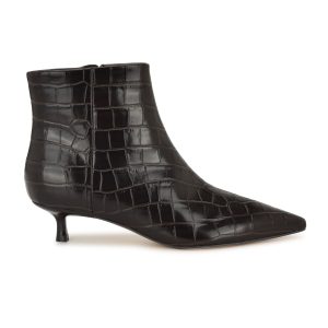 Turrel Kitten Heel Ankle Booties