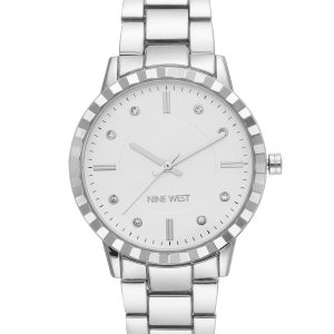 Textured Bezel Bracelet Watch