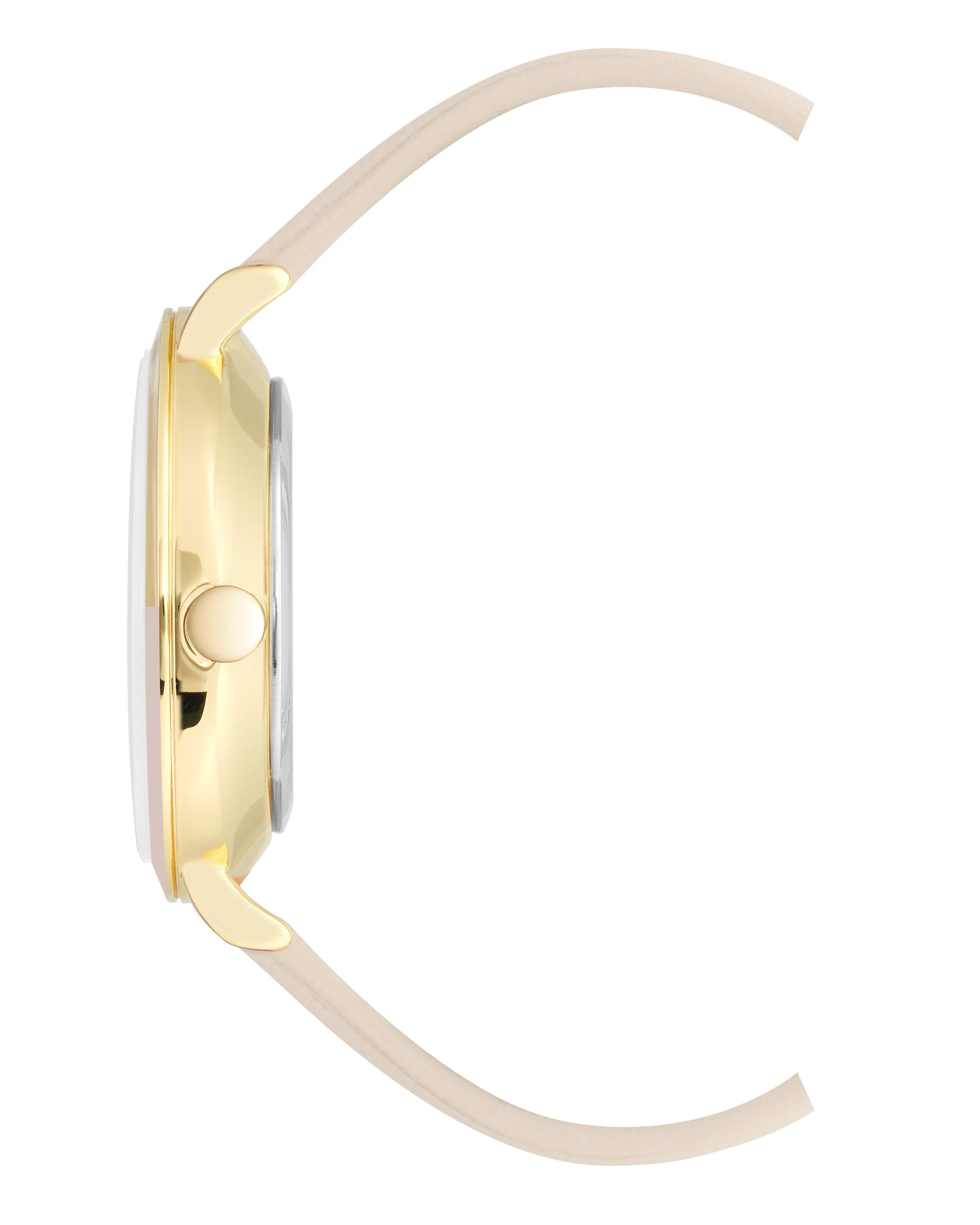 Two-Tone Bezel Strap Watch - Image 2