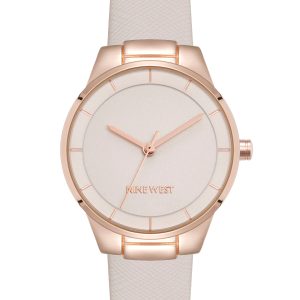 Saffiano Strap Watch