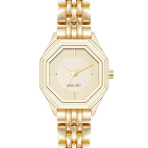 Timeless Octagonal Case Bracelet Watch