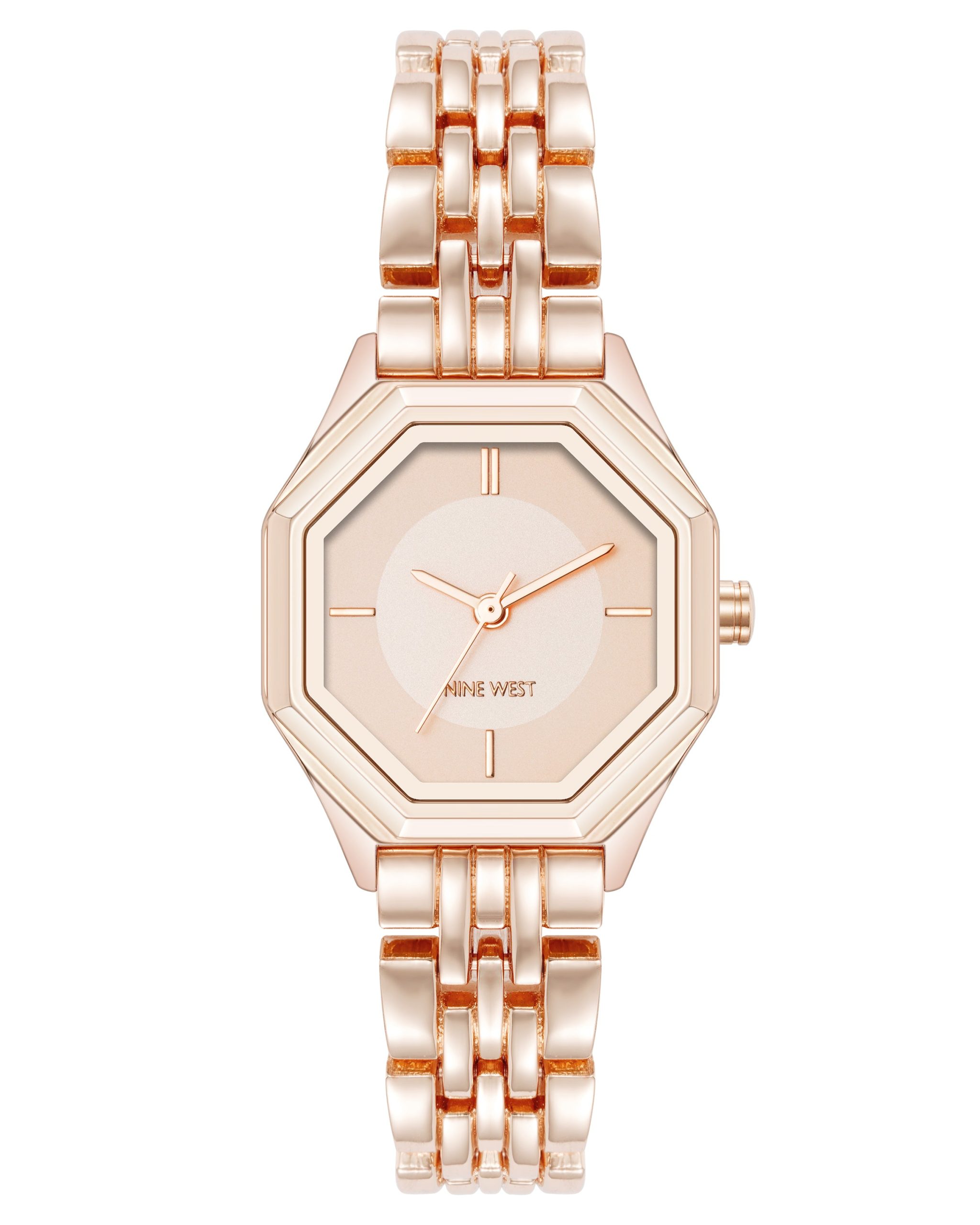 Timeless Octagonal Case Bracelet Watch