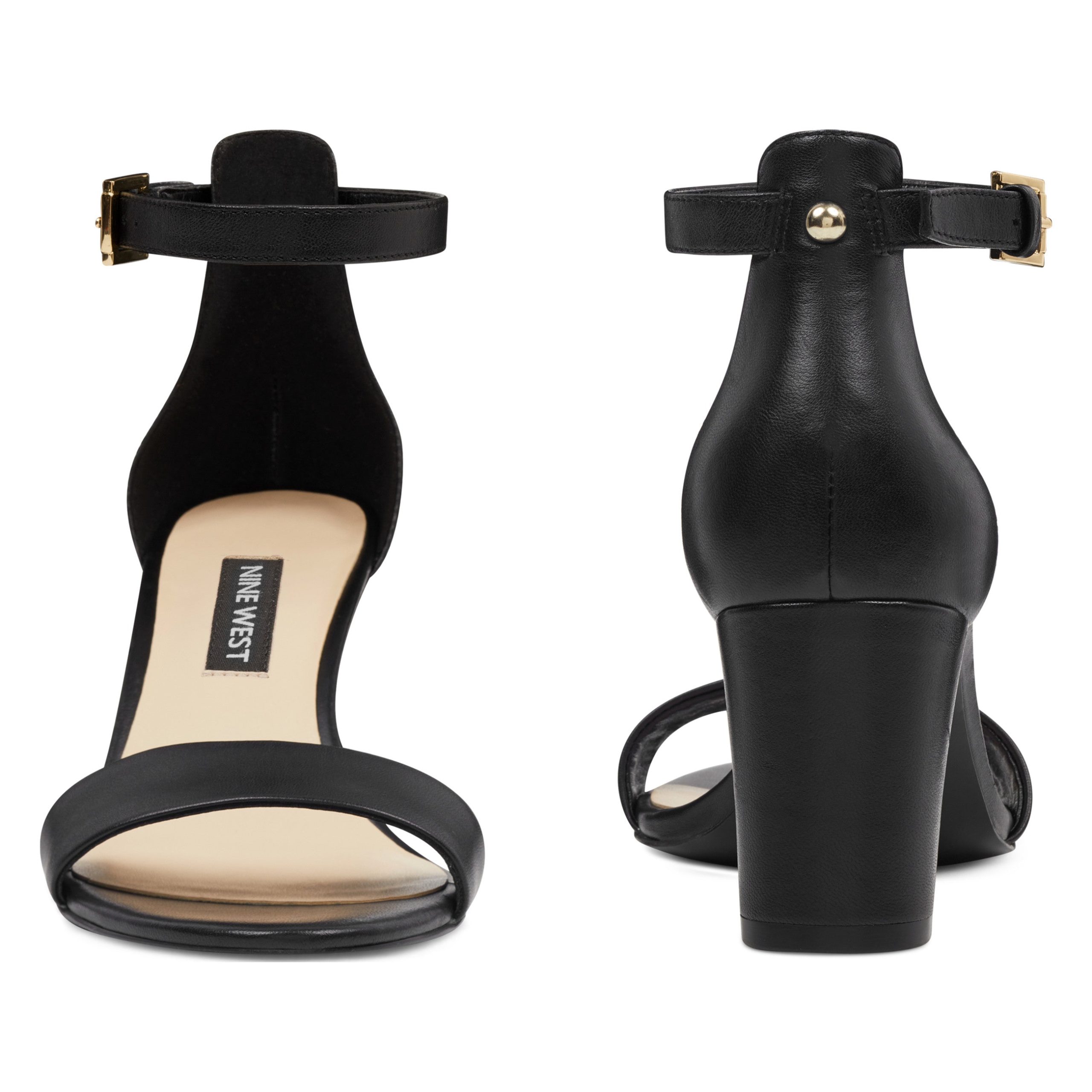 Pruce Ankle Strap Block Heel Sandals - Image 5