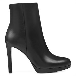 Quanette Platform Leather Booties