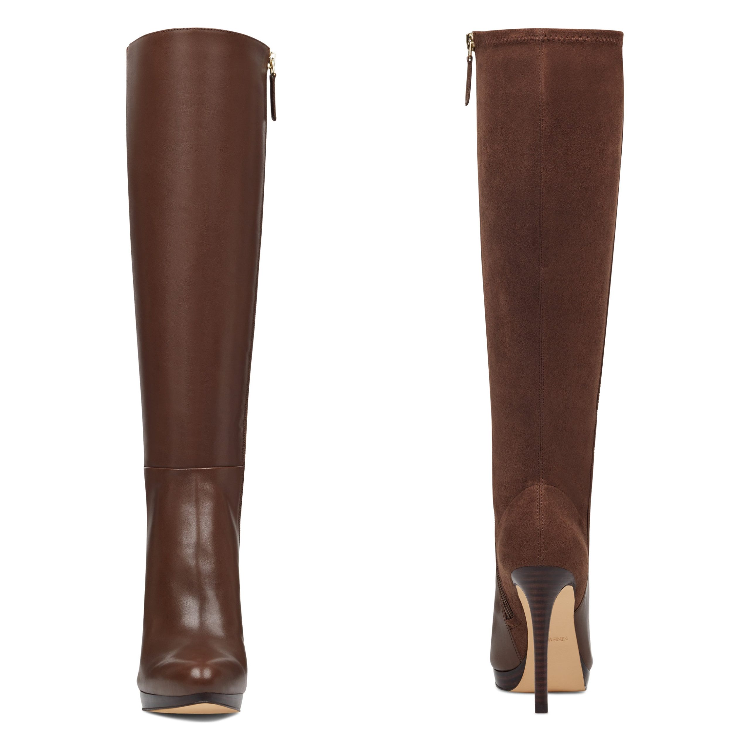 Quizme Platform Leather Boots - Image 5