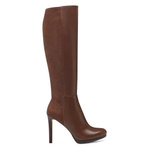 Quizme Platform Leather Boots