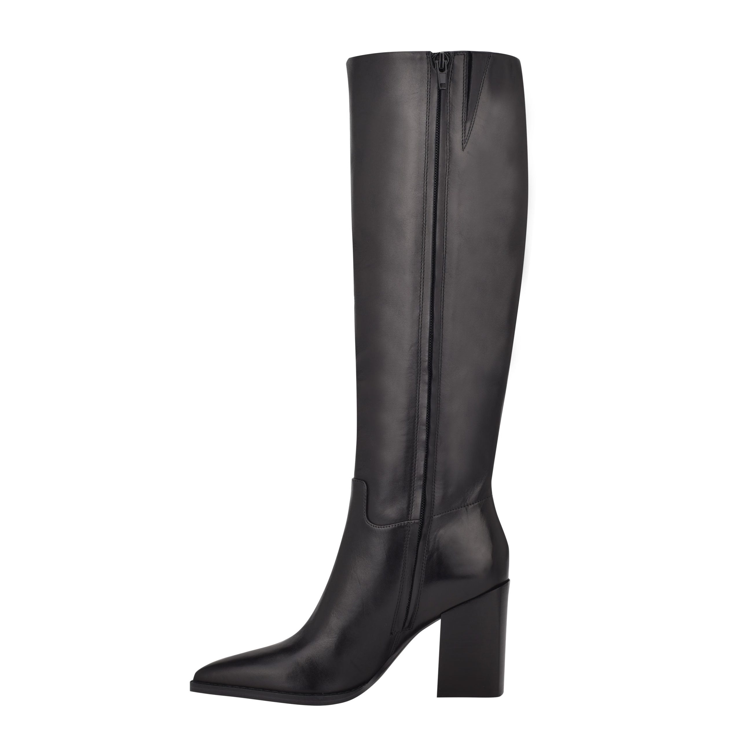 Brixe Heeled Leather Boots - Image 4
