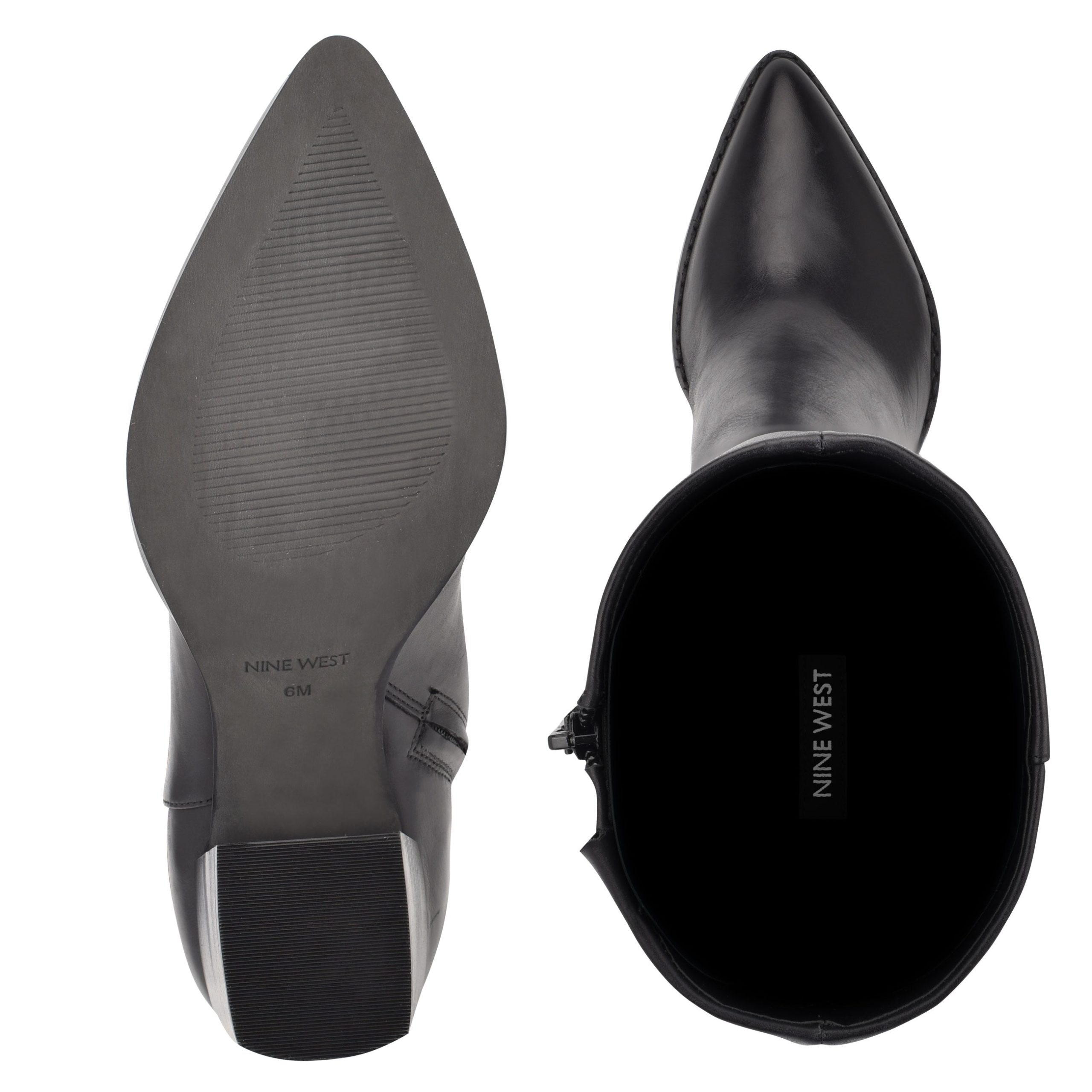 Brixe Heeled Leather Boots - Image 6