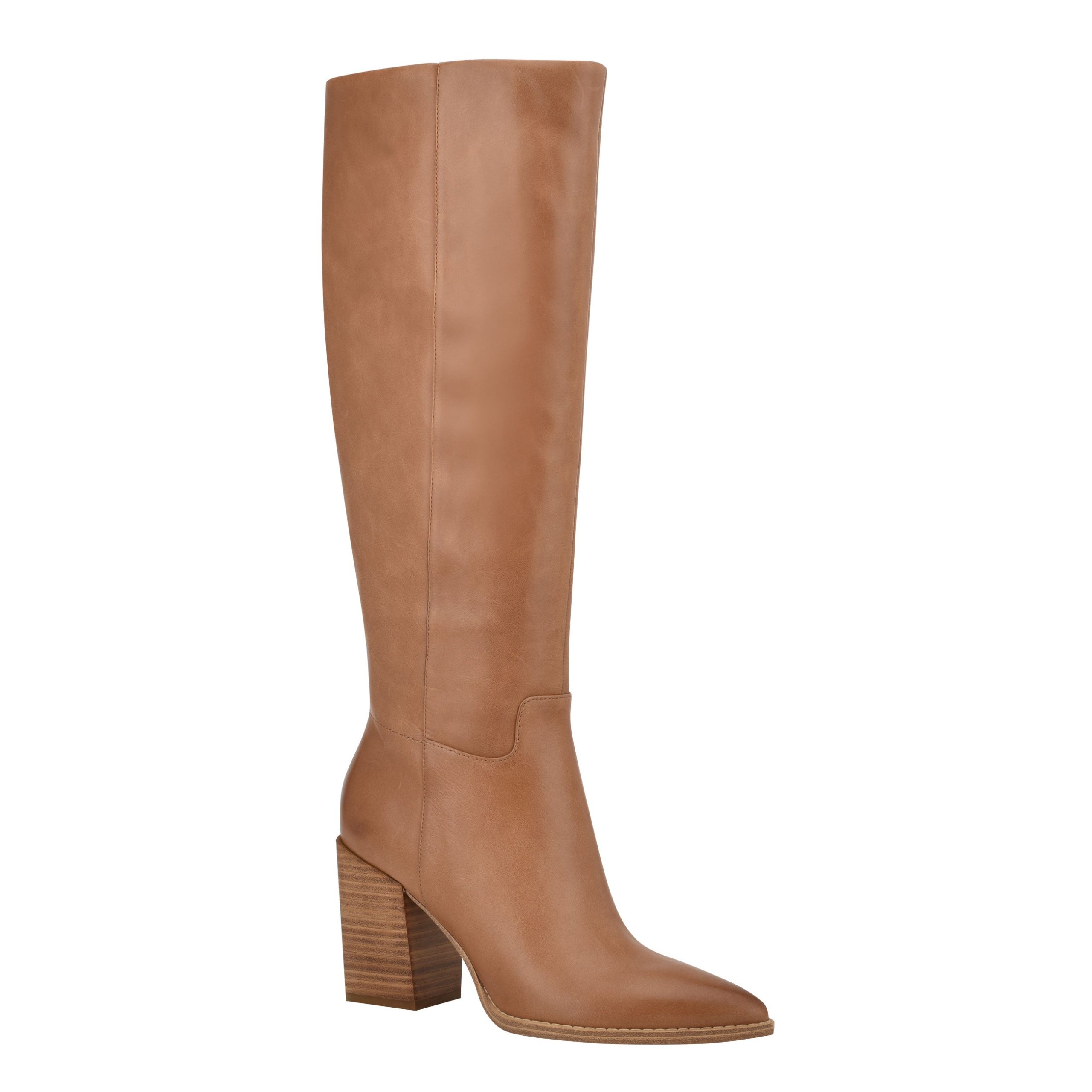 Brixe Heeled Leather Boots - Image 2