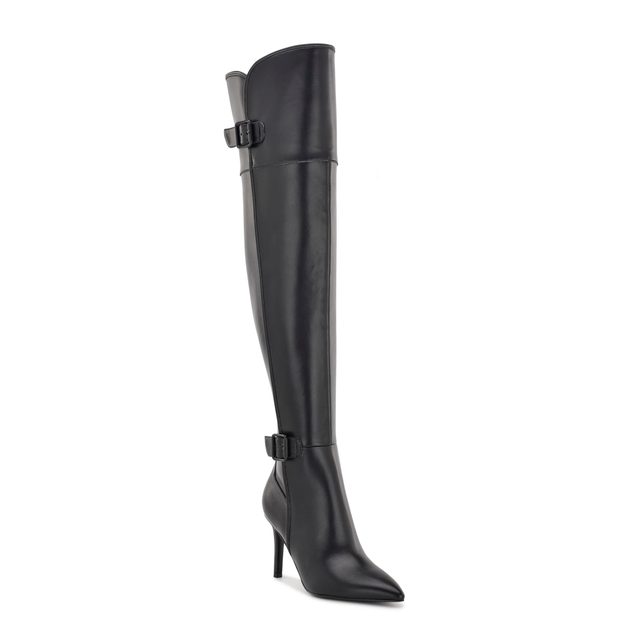 Flye Over the Knee Heeled Boots - Image 2