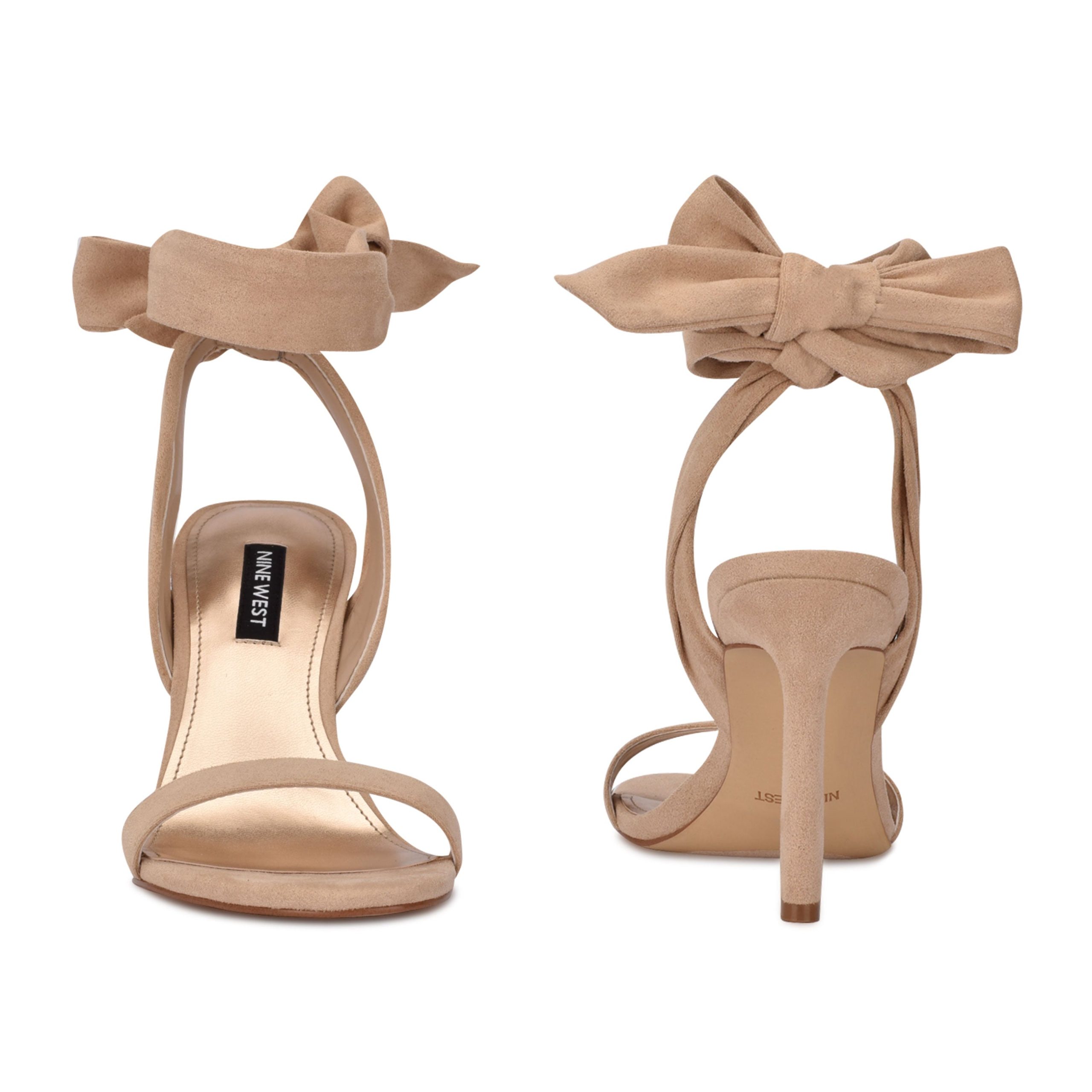 Kelsie Ankle Wrap Heeled Sandals - Image 4