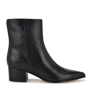 Maribu Ankle Leather Booties