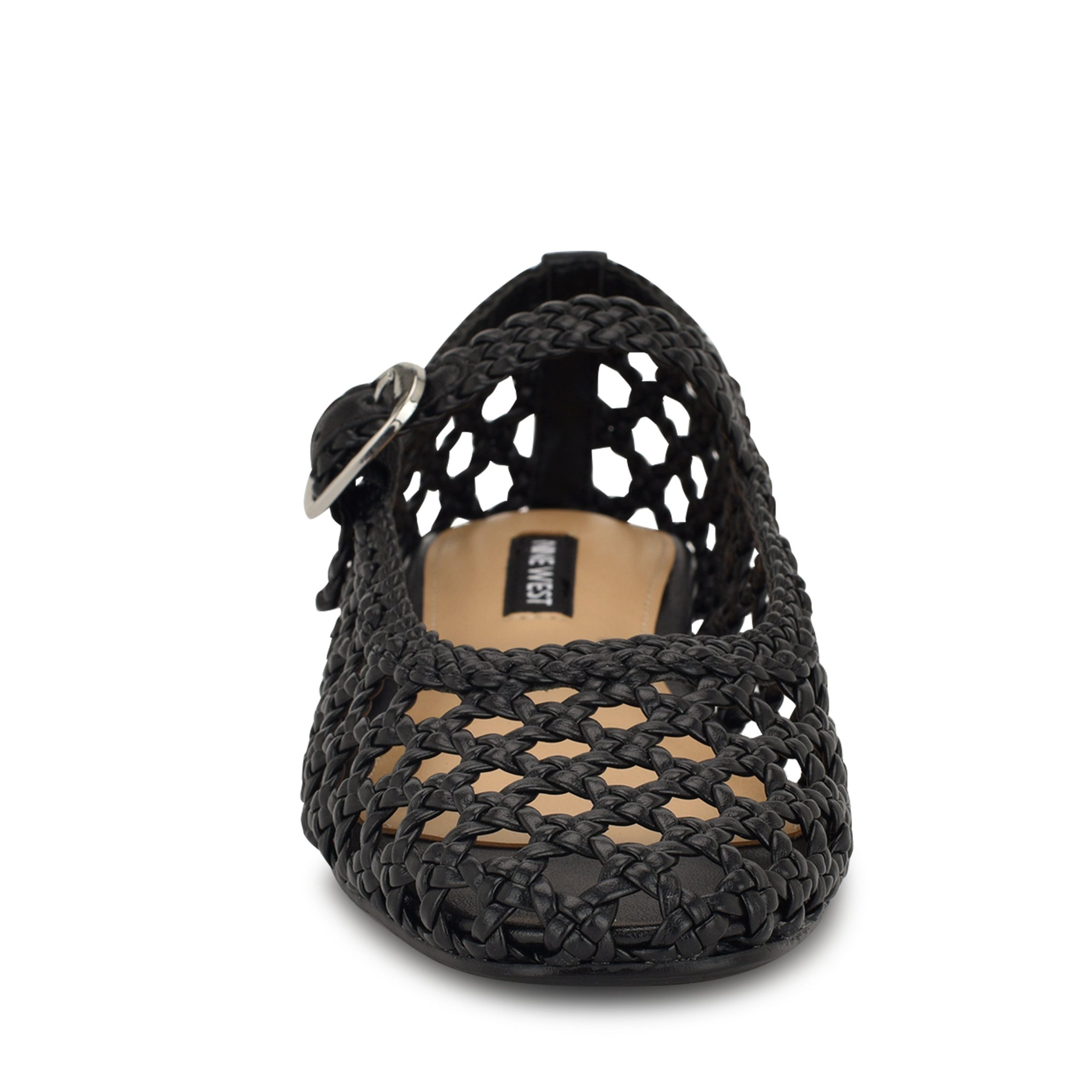 Halie Woven Mary Jane Flats - Image 3