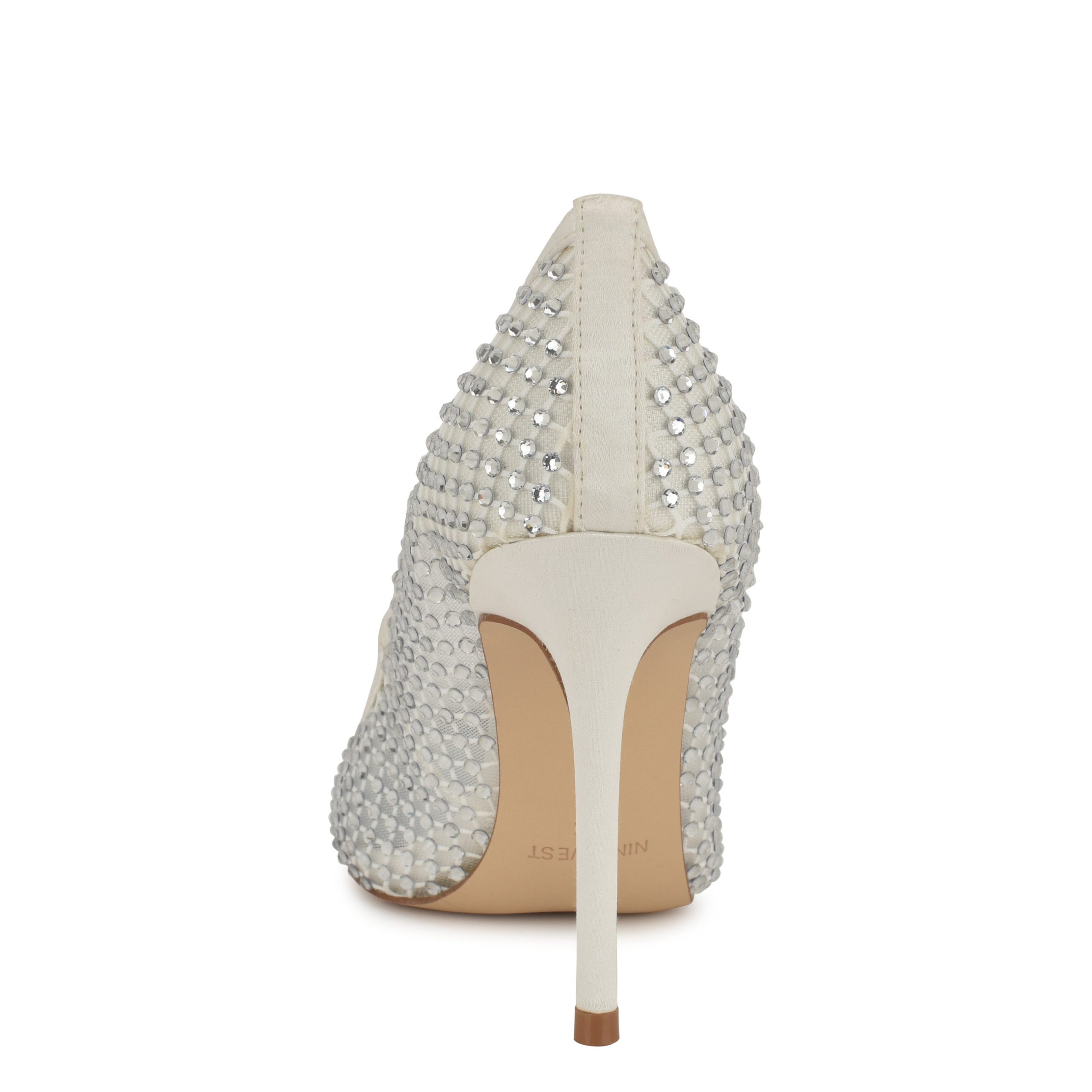 Freshe Rhinestone Mesh Pumps - Image 4