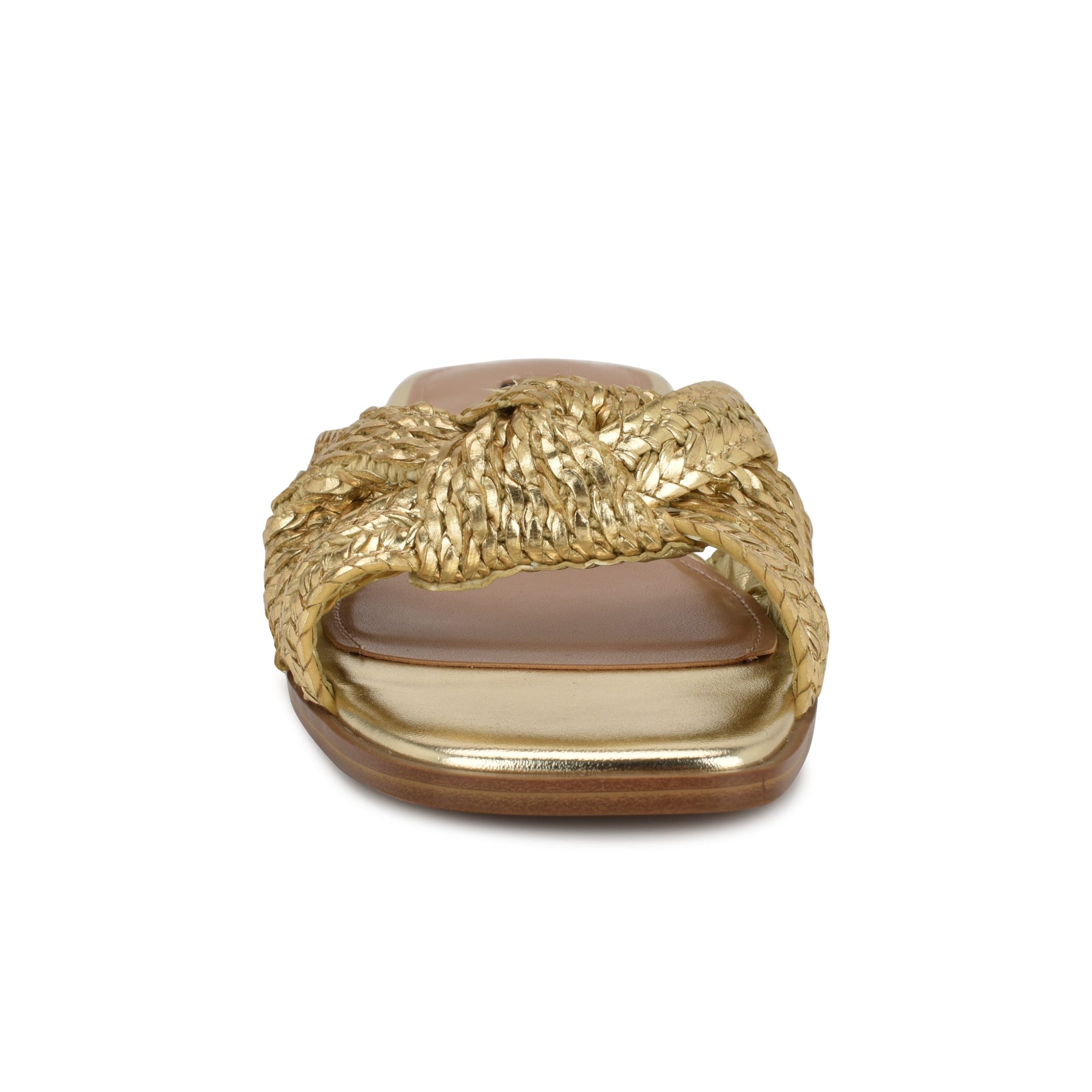 Omansa Flat Slide Sandals - Image 3