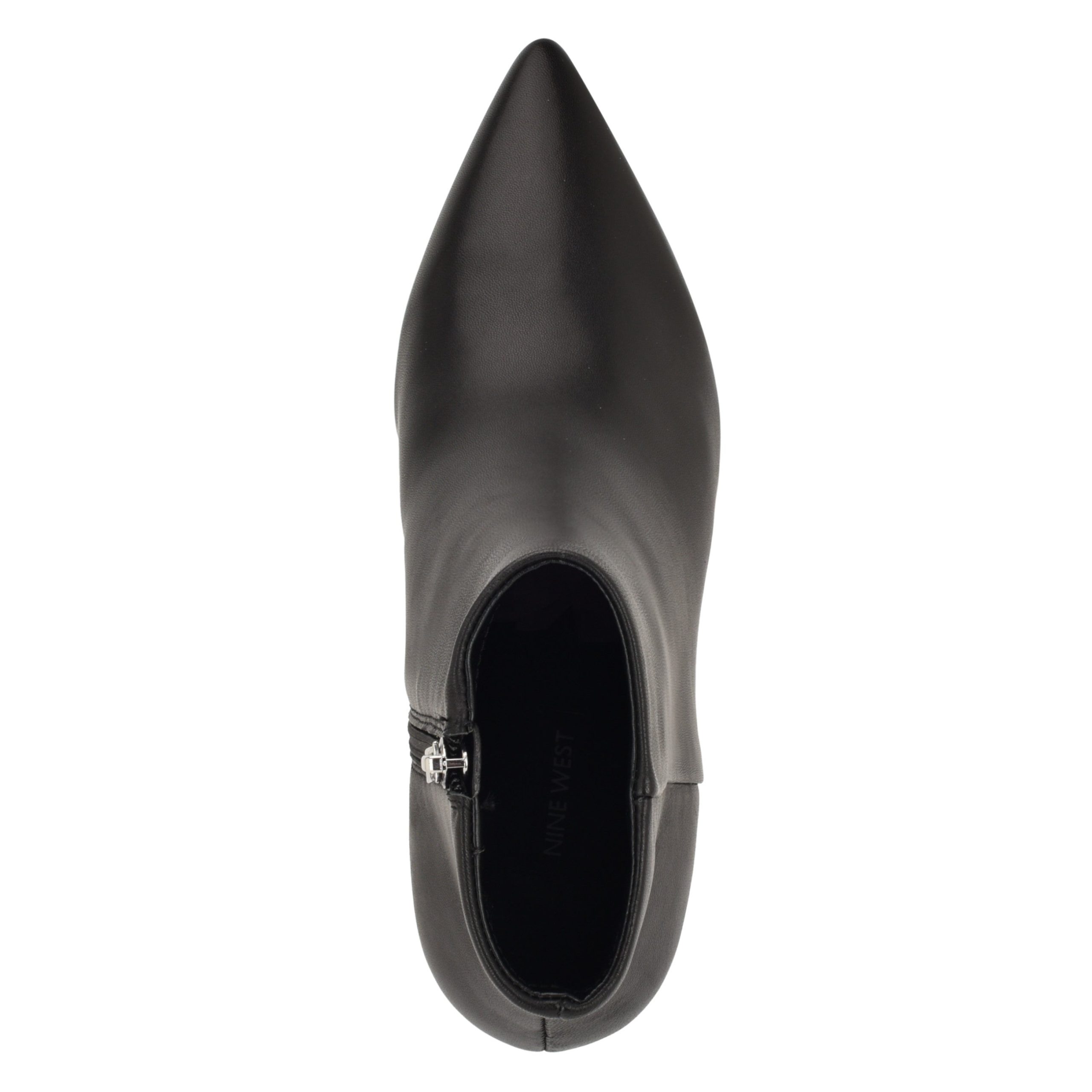 Brite Kitten Heel Ankle Leather Booties - Image 6