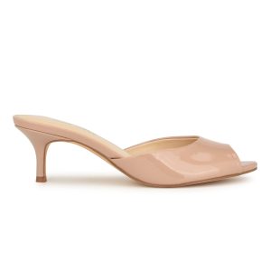 Luvlie Heeled Slide Sandals
