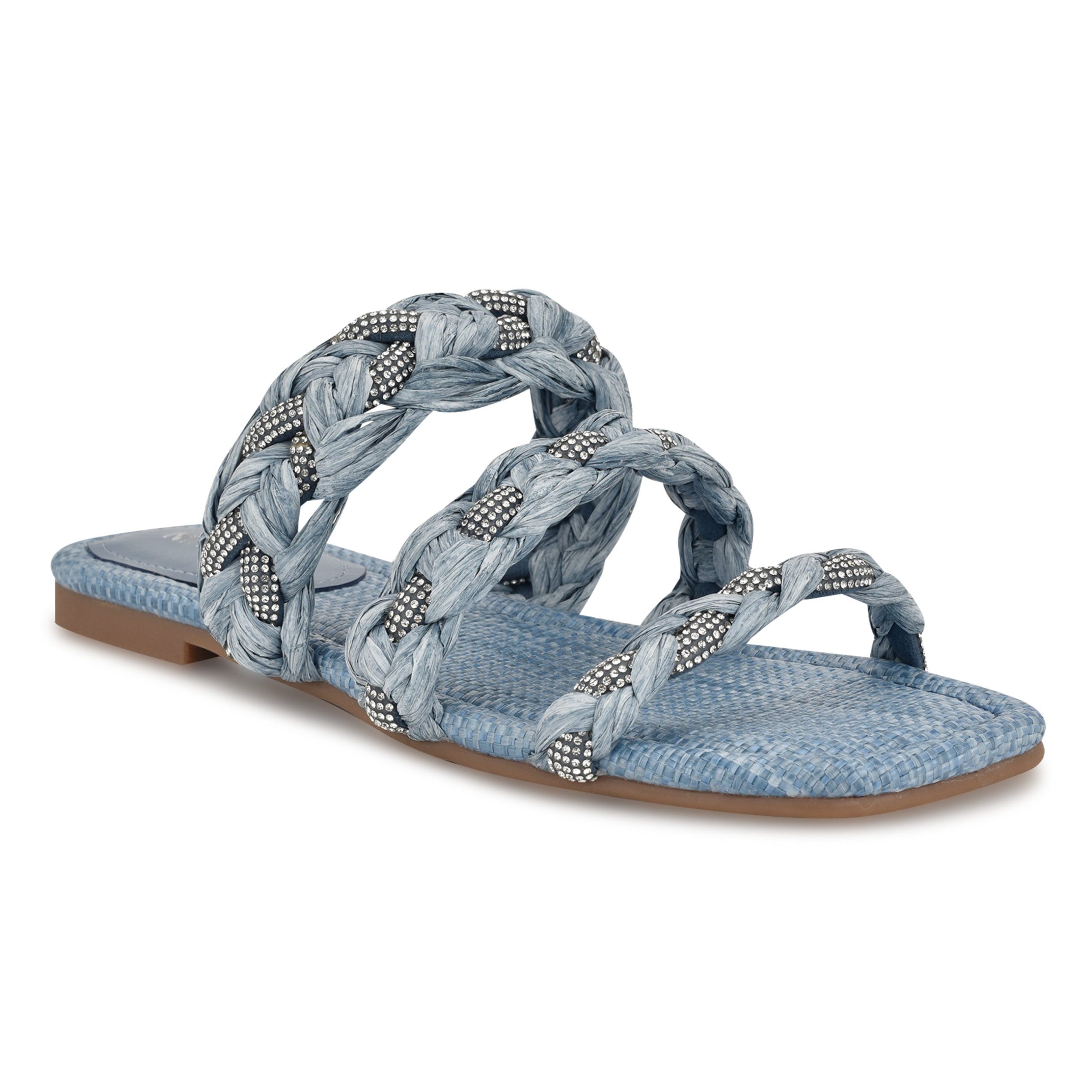 Qazz Flat Slide Sandals - Image 2