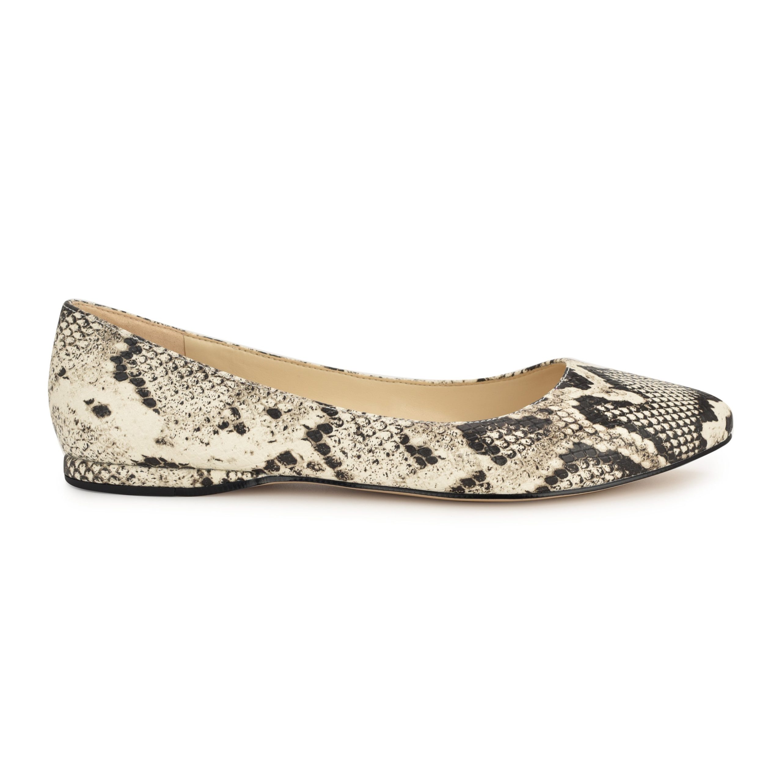 Speakup Almond Toe Flats
