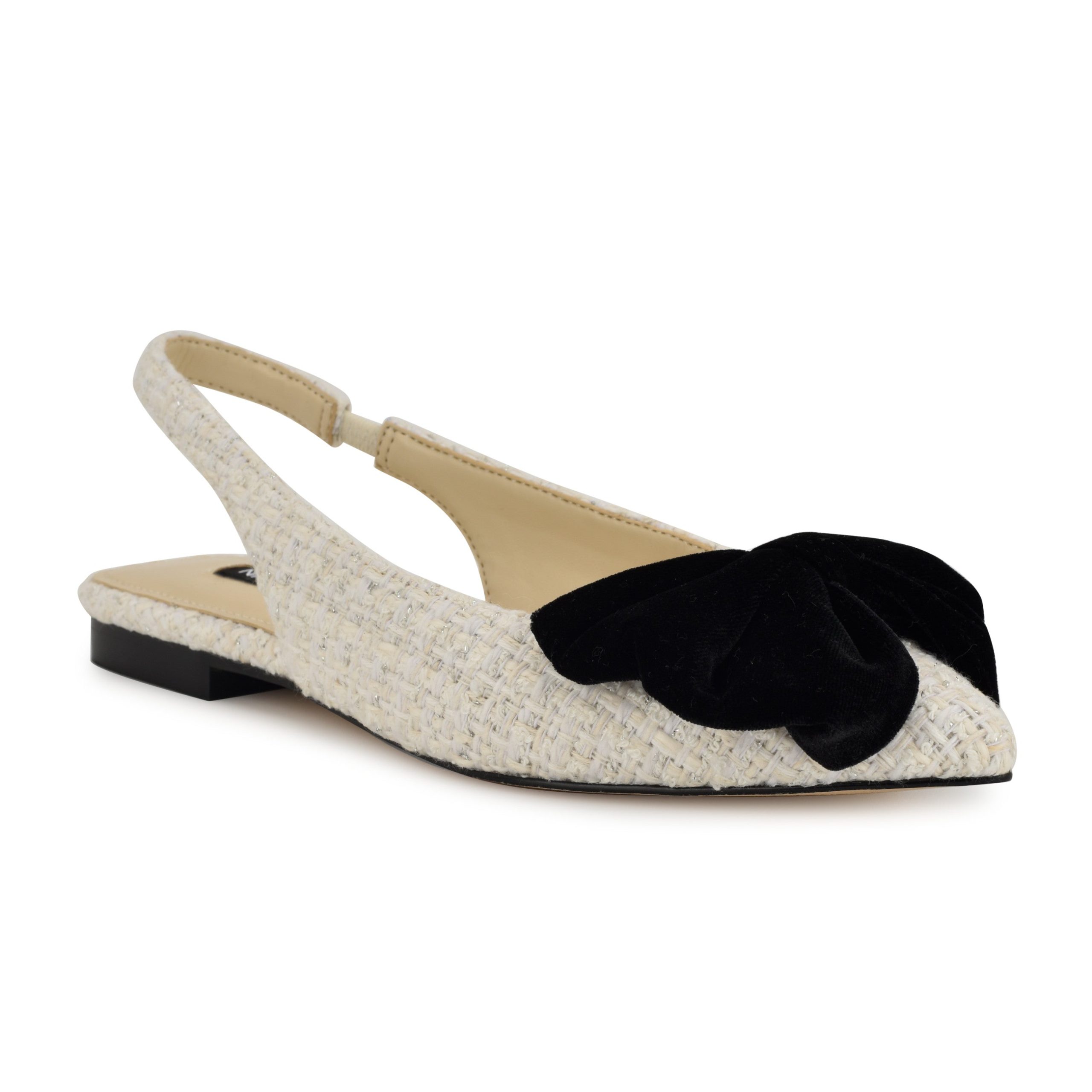 Junnie Bow Slingback Flats - Image 2