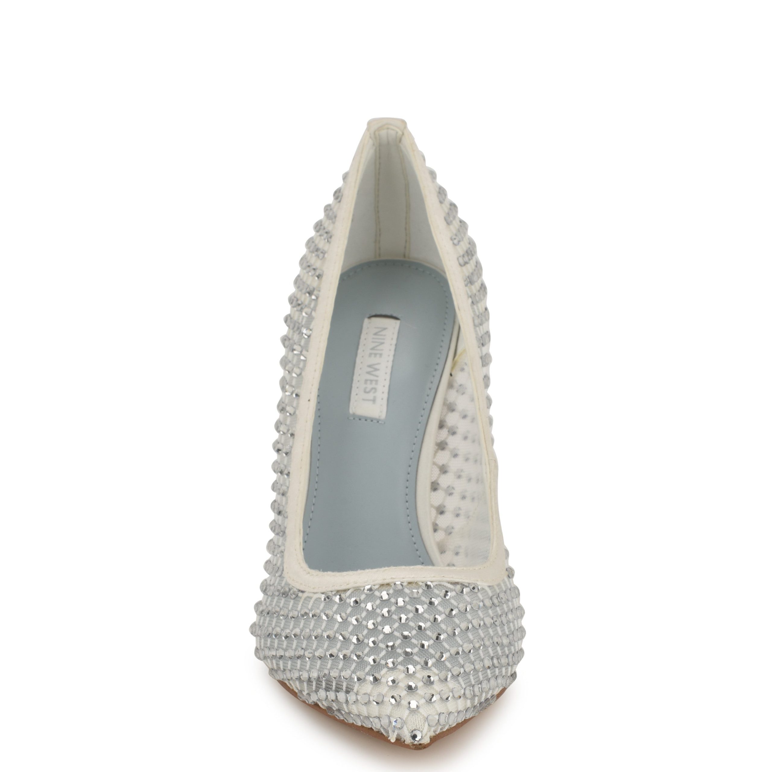 Freshe Rhinestone Mesh Pumps - Image 3