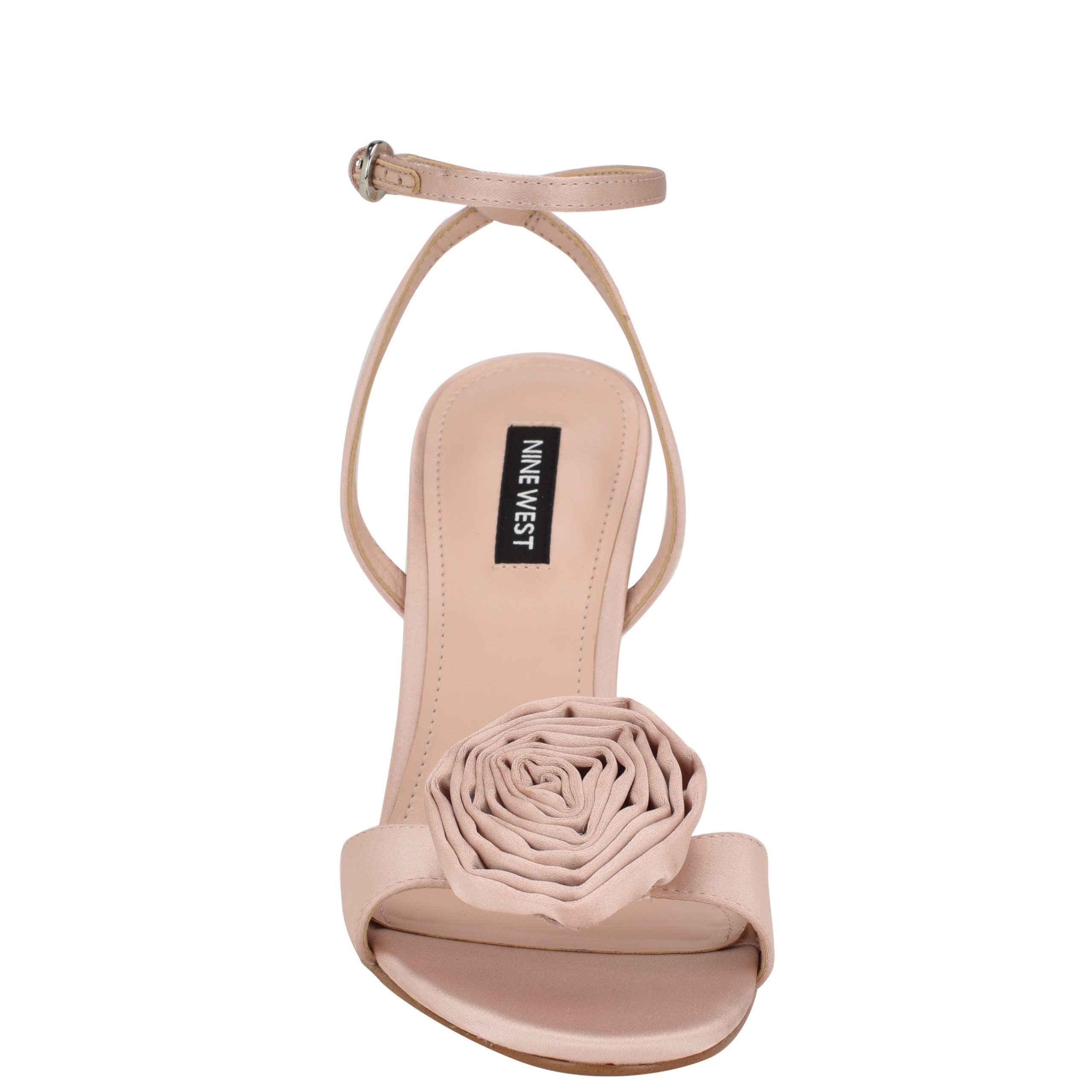 Neve Rosette Ankle Strap Sandals - Image 3